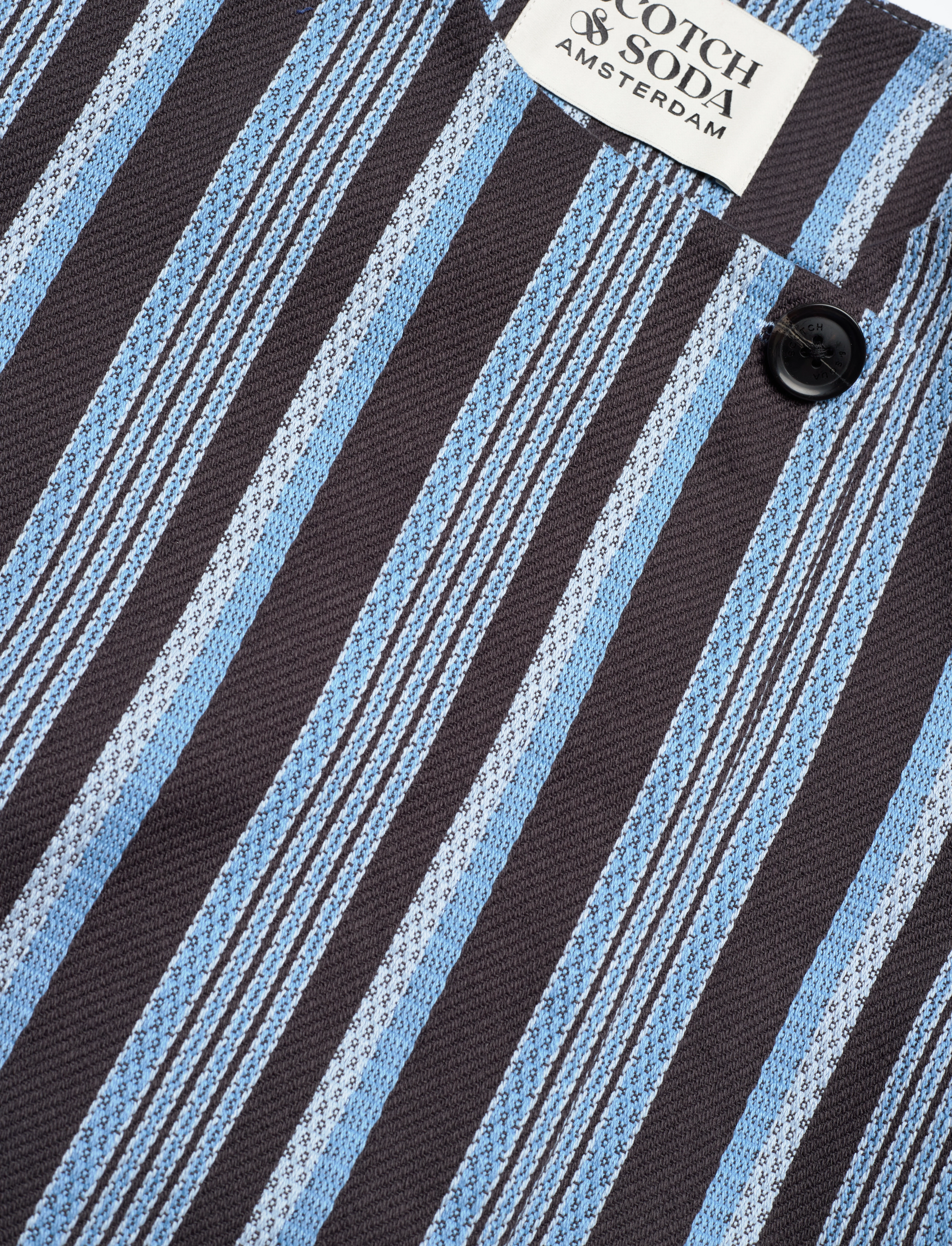 Scotch & Soda - Textured stripe casual blazer - lühikesed pintsakud - lunar pier stripe - 2