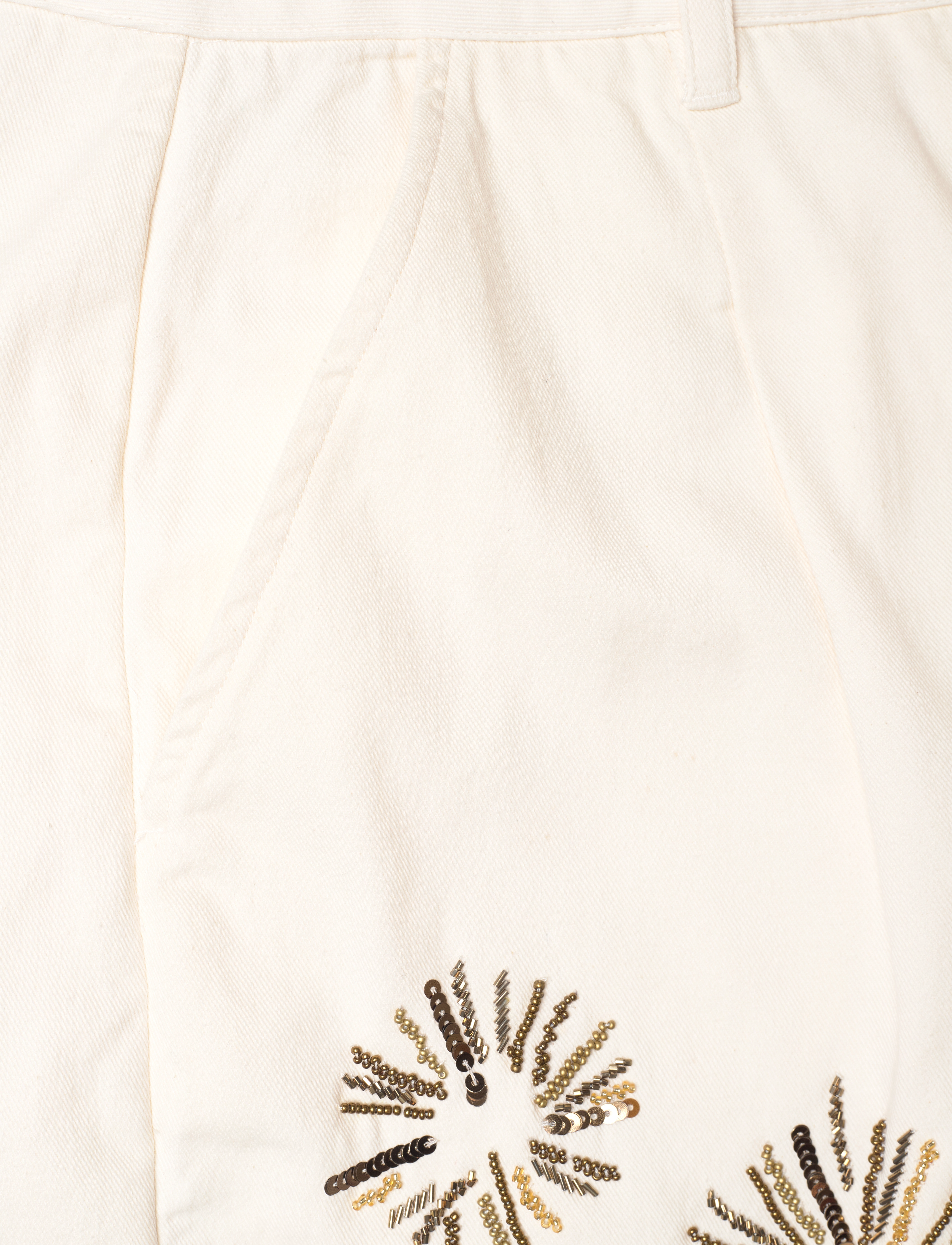Scotch & Soda - Embellished high rise  shorts - soft ice - 2