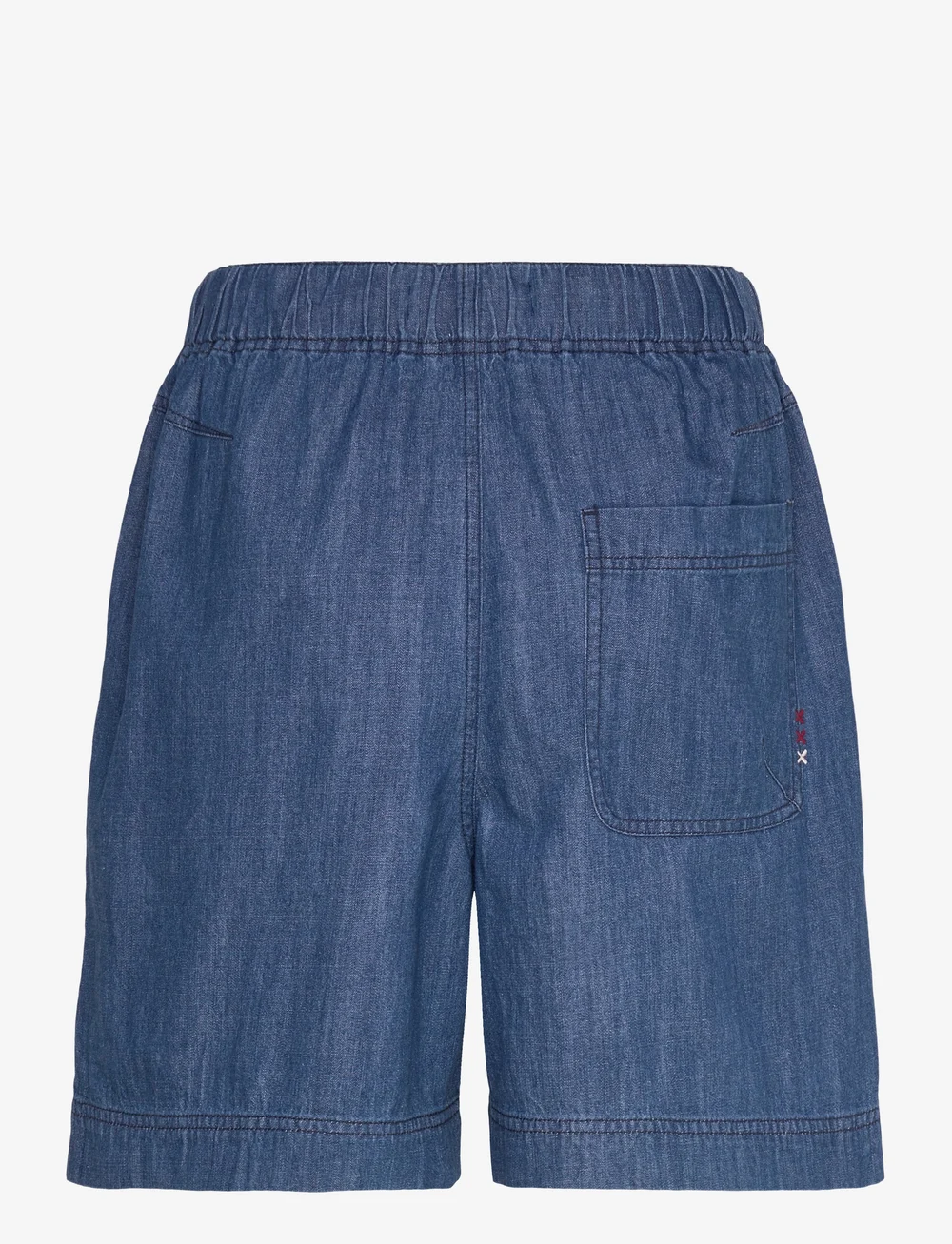 Scotch & Soda - Sporty utility short in lightweight denim — Washed Indigo - casual shorts - washed indigo - 1