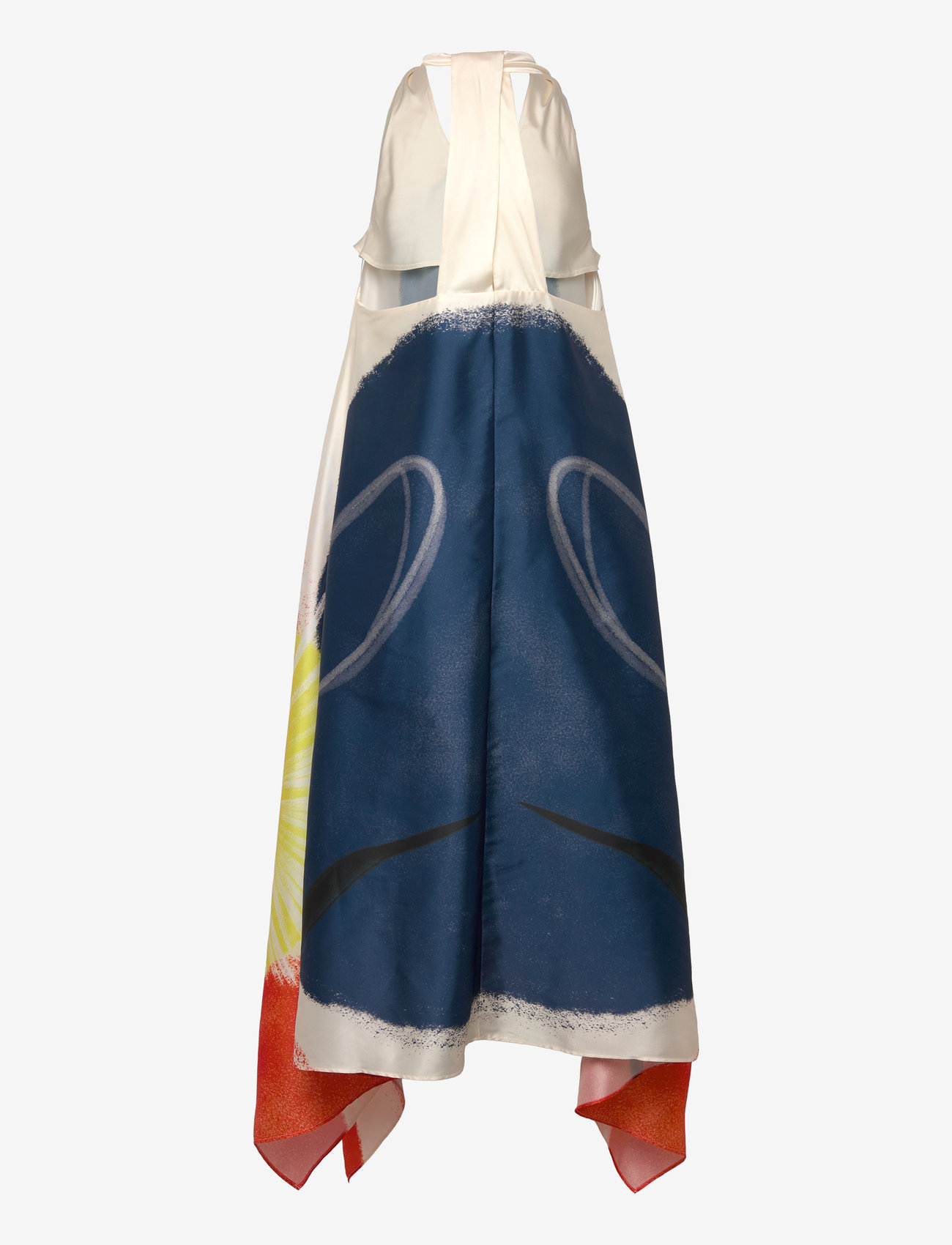 Scotch & Soda - Foulard midi dress - sommerkleider - abstract sun foulard - 1