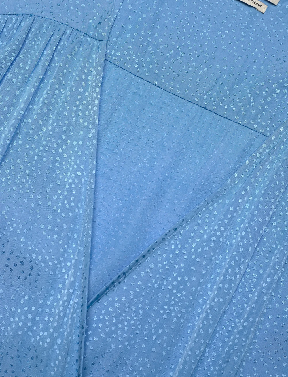 Scotch & Soda - Midi Wrap dress - omlottklänningar - aqua blue - 2