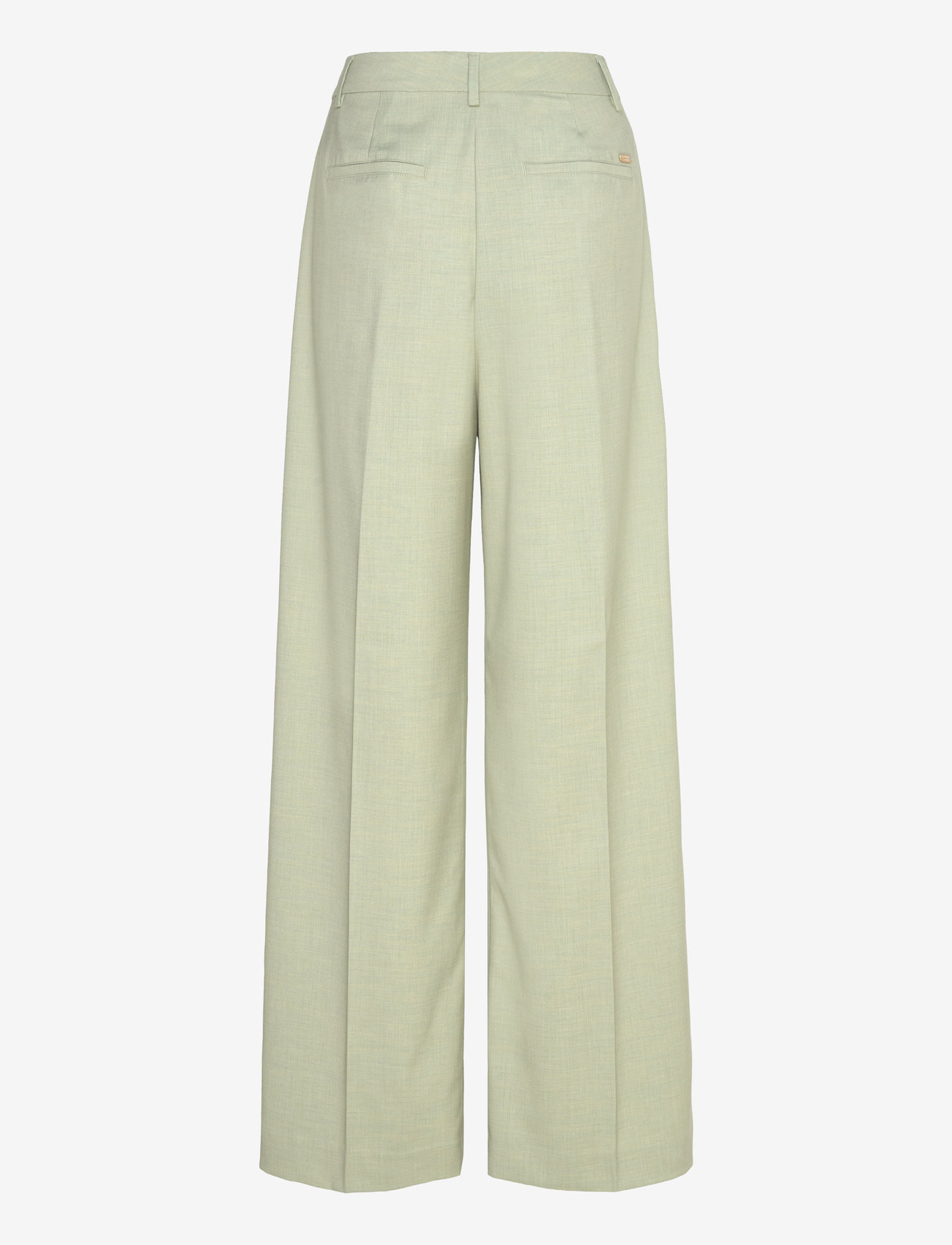Scotch & Soda - Rose high-rise wide-leg pants - formell - pistachio - 1