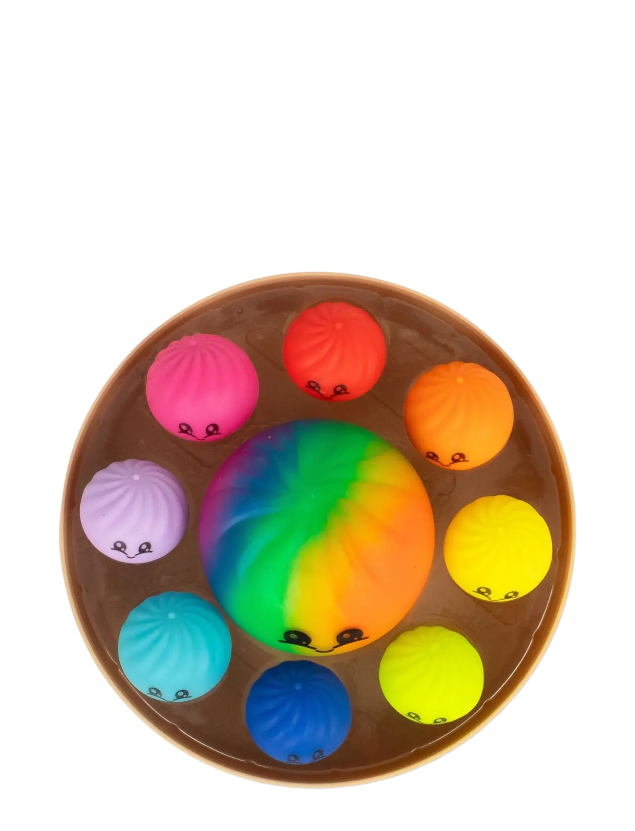 Scrunchems - SCRUNCHEMS Mega Rainbow Dumpling set - julklappar under 300kr - multicolor - 3