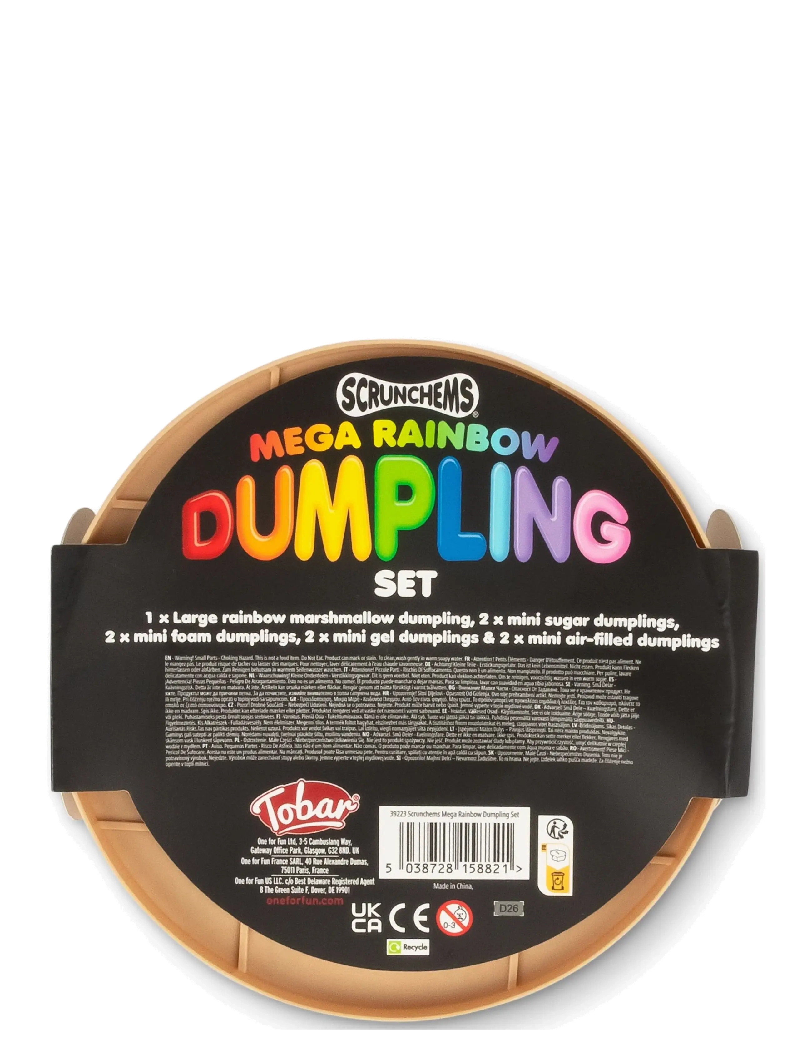Scrunchems - SCRUNCHEMS Mega Rainbow Dumpling set - julklappar under 300kr - multicolor - 4