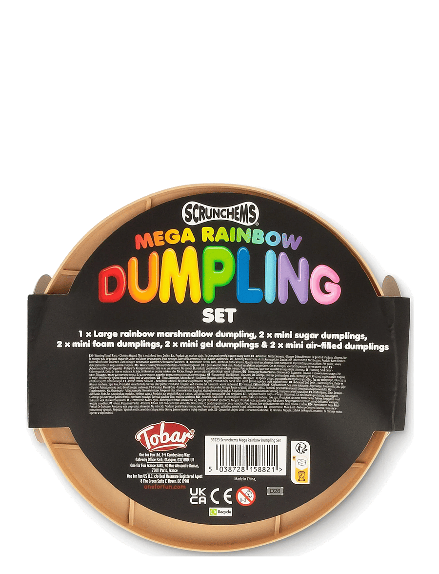 Scrunchems - SCRUNCHEMS Mega Rainbow Dumpling set - fidget toys - multicolor - 5