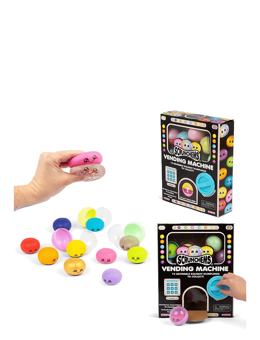 Scrunchems - SCRUNCHEMS Dumpling Vending Machine - blindboxar - multicolor - 0