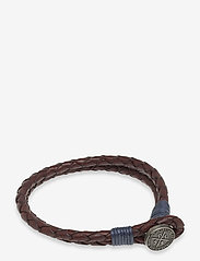 Saddler - Sdlr Bracelet Male - dk.brown - 0