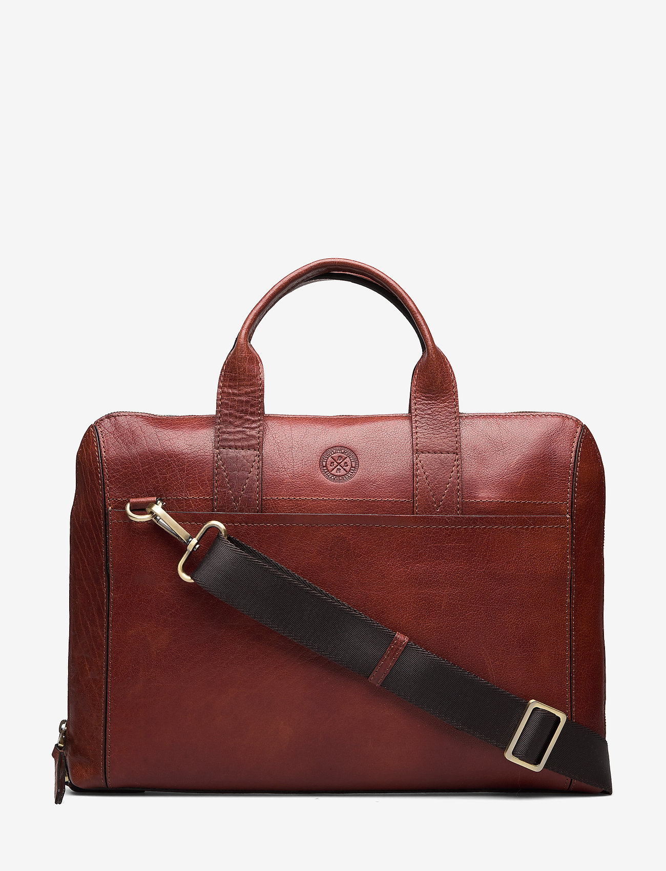 Saddler - Gustav - computer sleeves & tasker - midbrown - 0