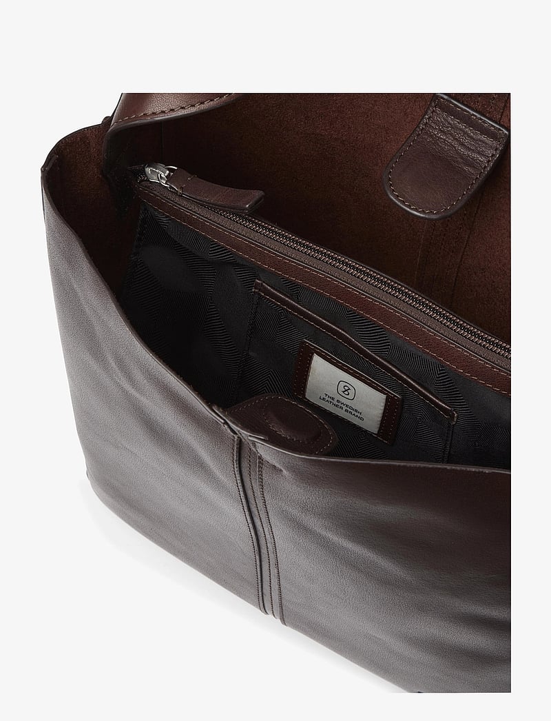 Saddler - Elsa - shoppingväskor - dk.brown - 2