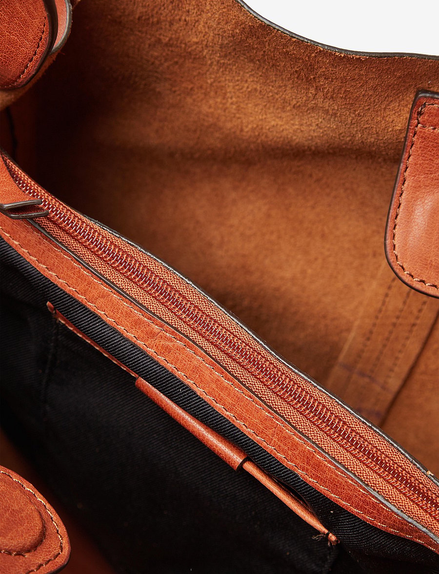 Saddler - Elsa - shoppingväskor - midbrown - 3
