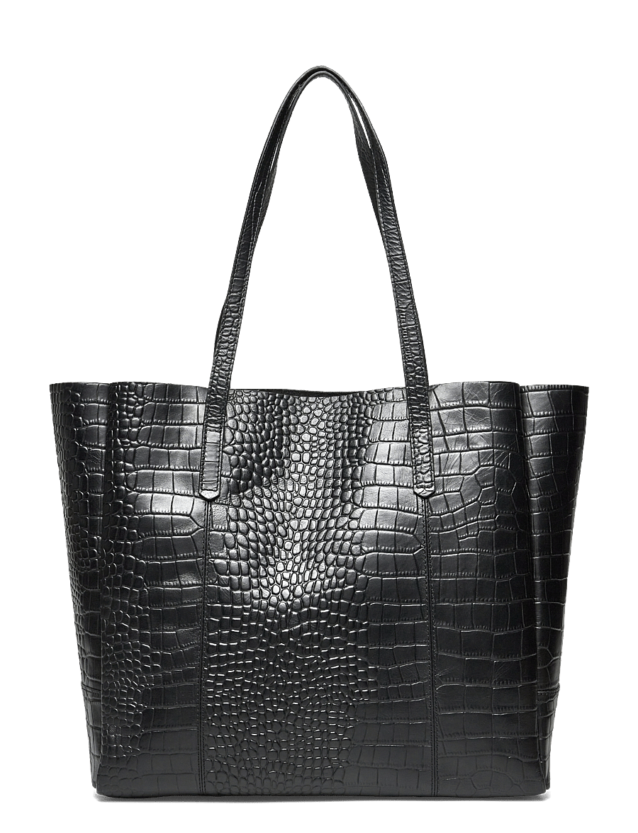 Saddler - Garda - shopper - black croco - 0
