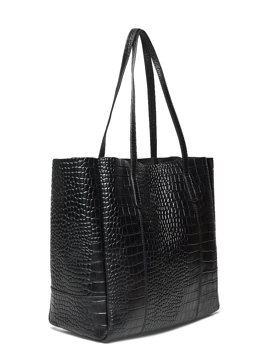 Saddler - Garda - shopper - black croco - 2