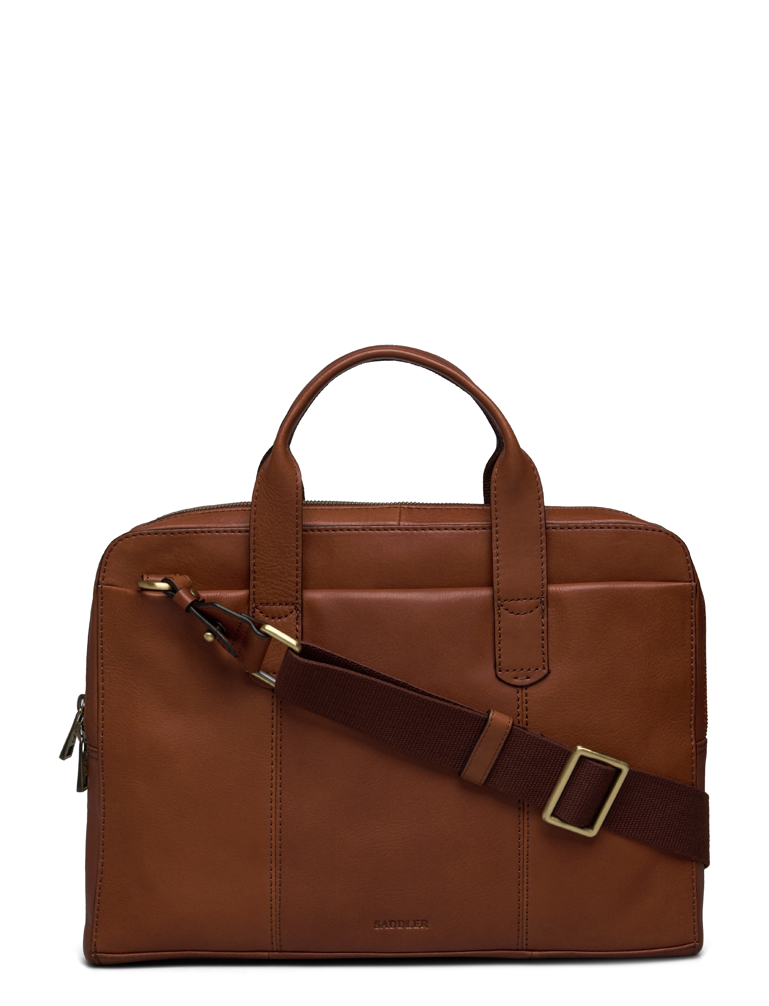 Saddler Edslan, One Size, Brown, Tasker > Skuldertasker, Herre