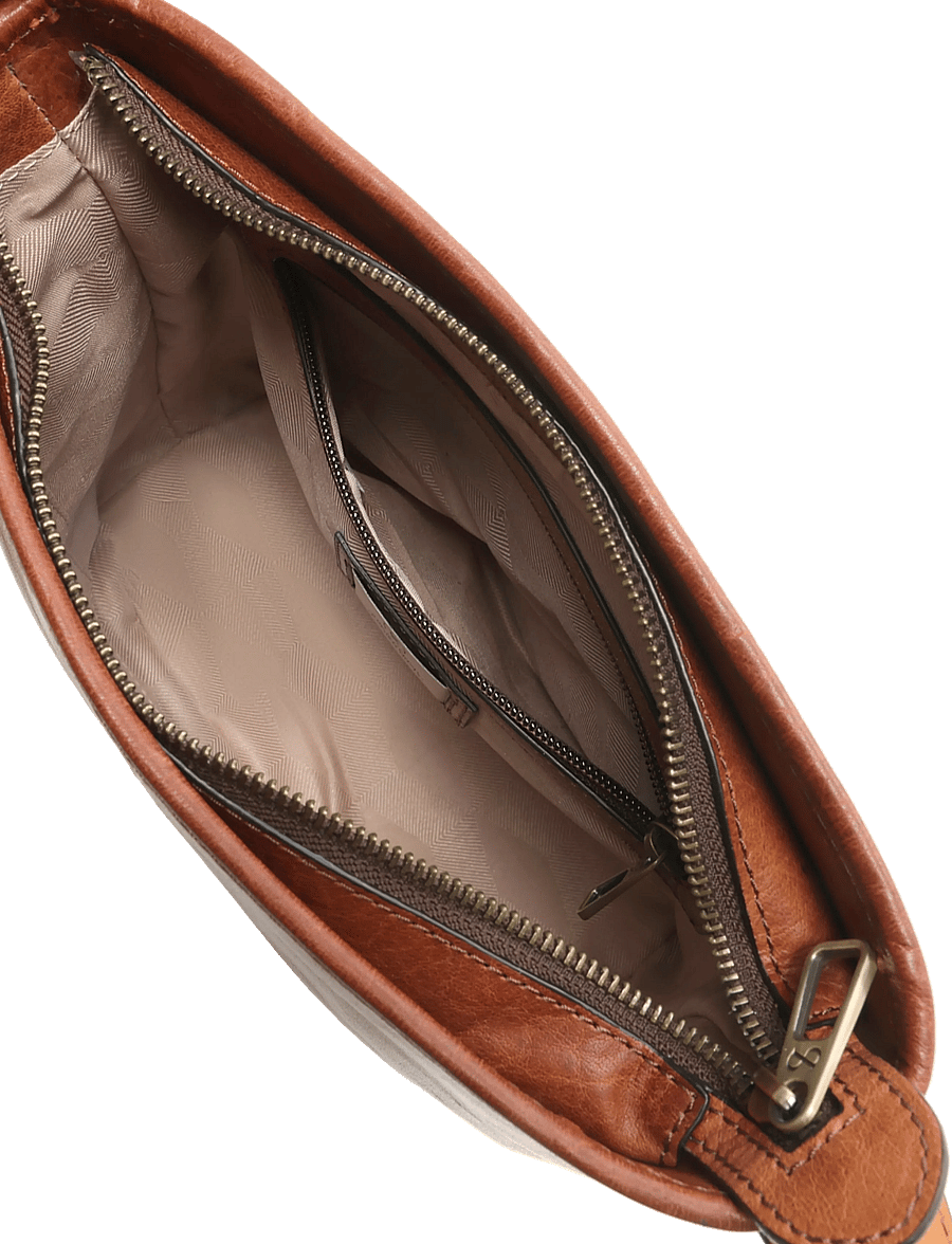 Saddler - Lykke - umhängetaschen - midbrown - 4