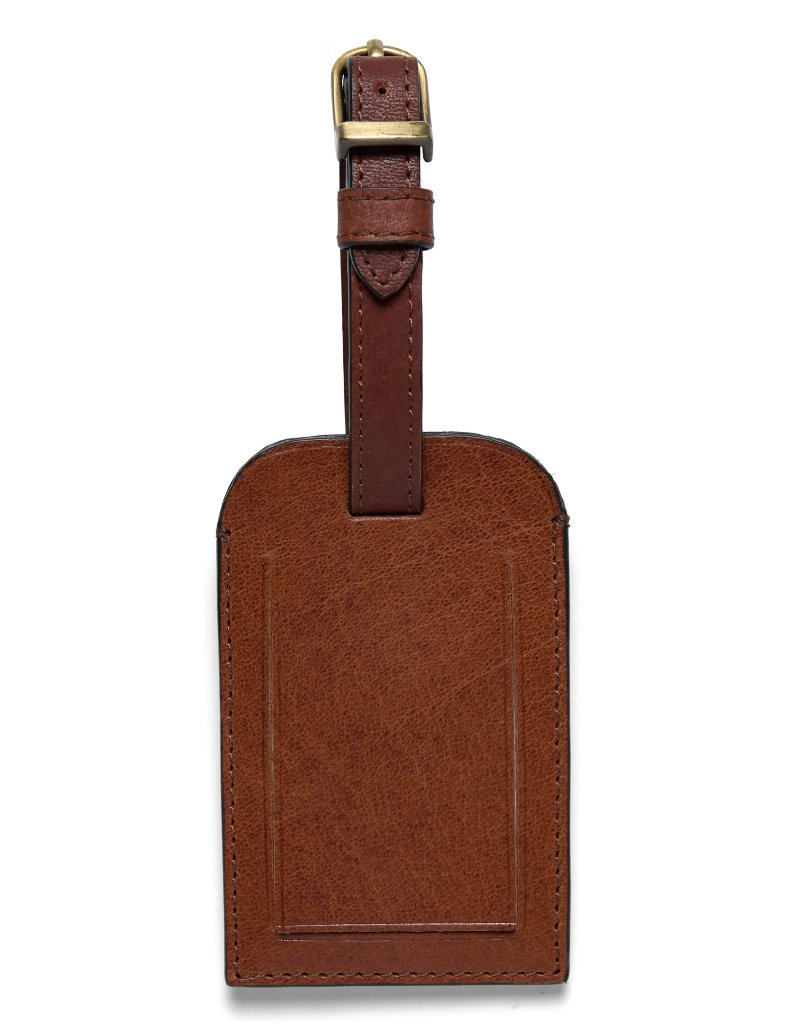 Saddler - Olof - luggage tags - midbrown - 1