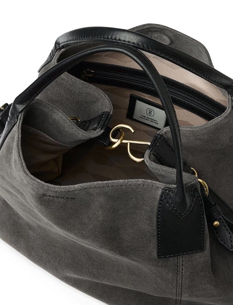 Saddler - Inés - tote bags - black/smoke - 3