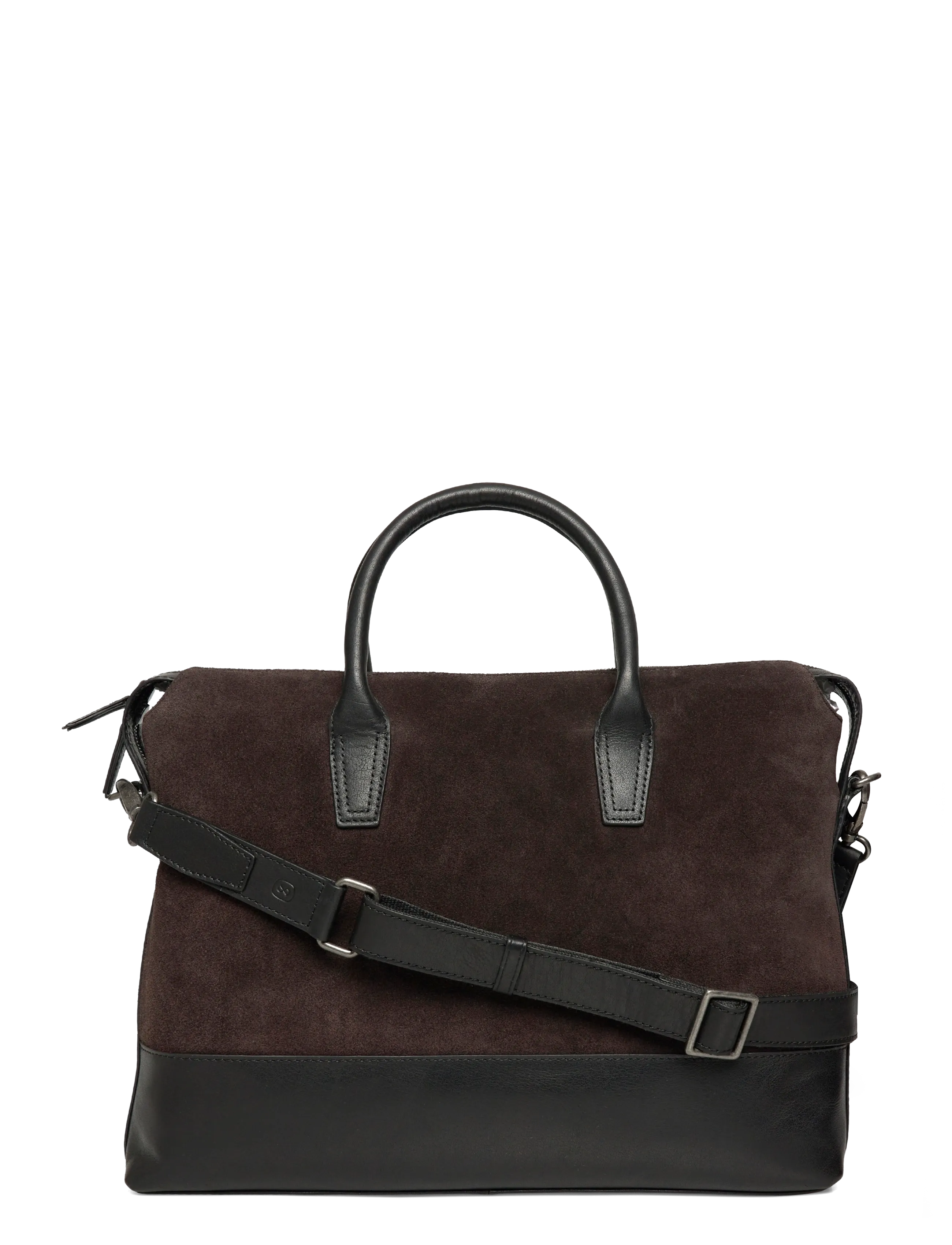 Saddler Taylor - Laptoptassen - DK.BROWN/BLACK / black