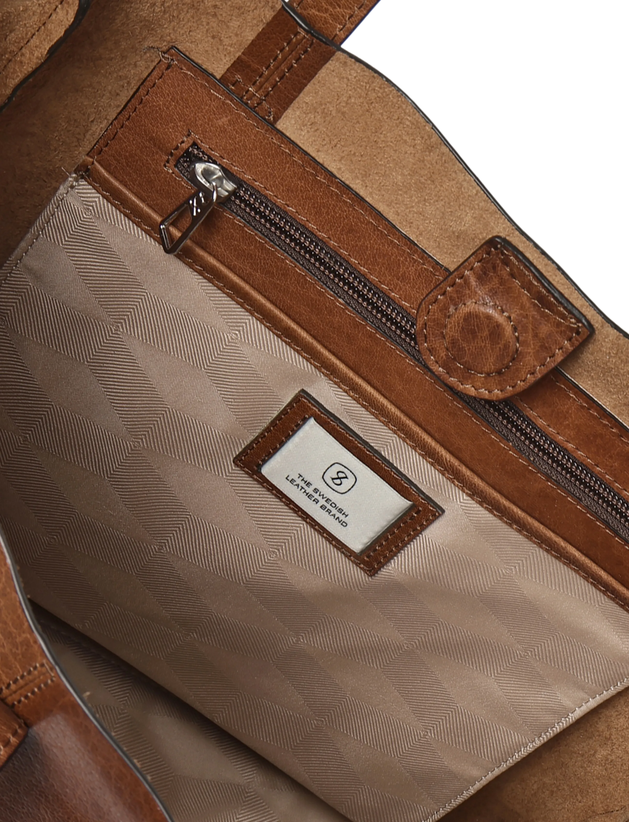 Saddler - Garda mini - tote bags - midbrown - 3