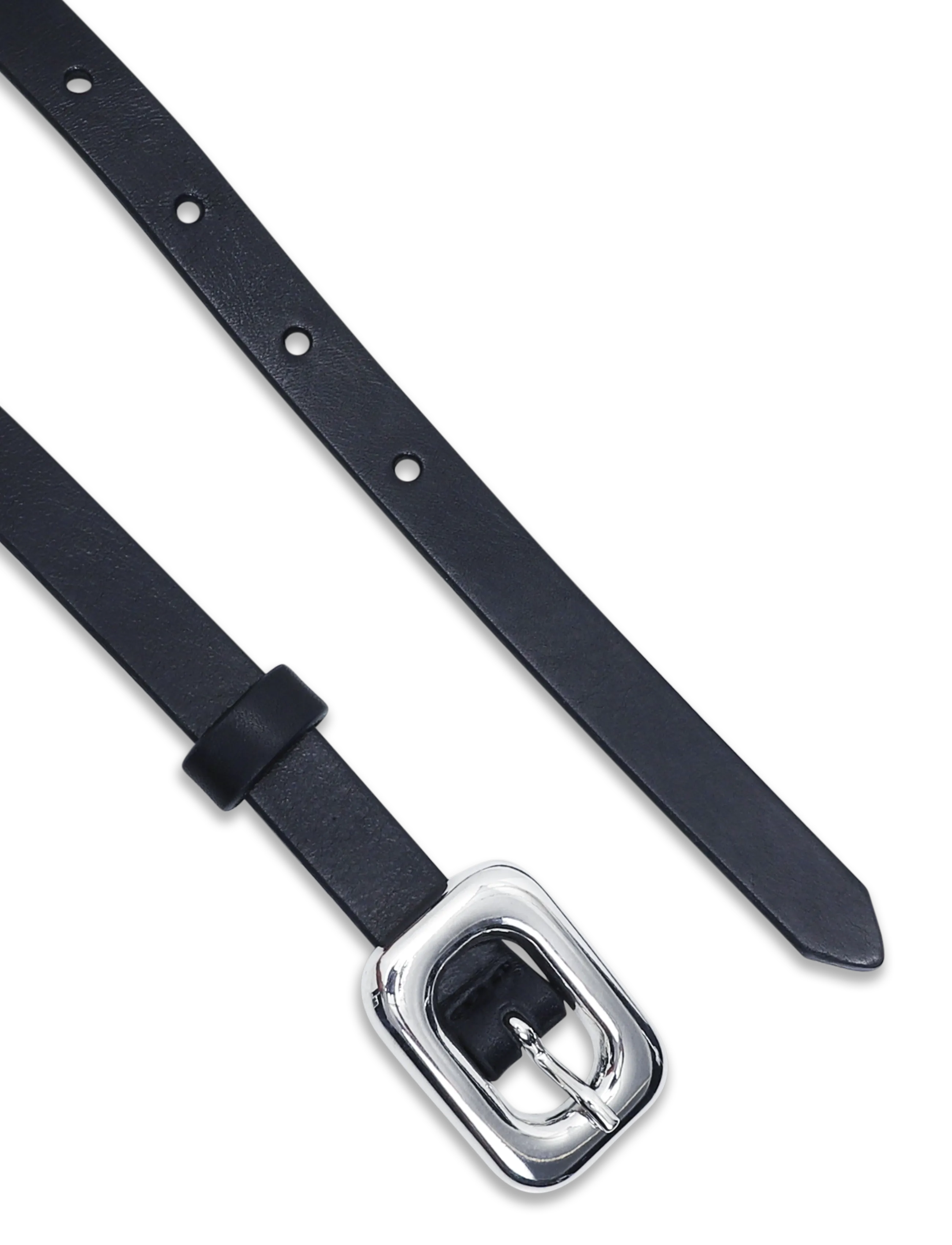 Saddler - Harlow - leather belts - navy - 1