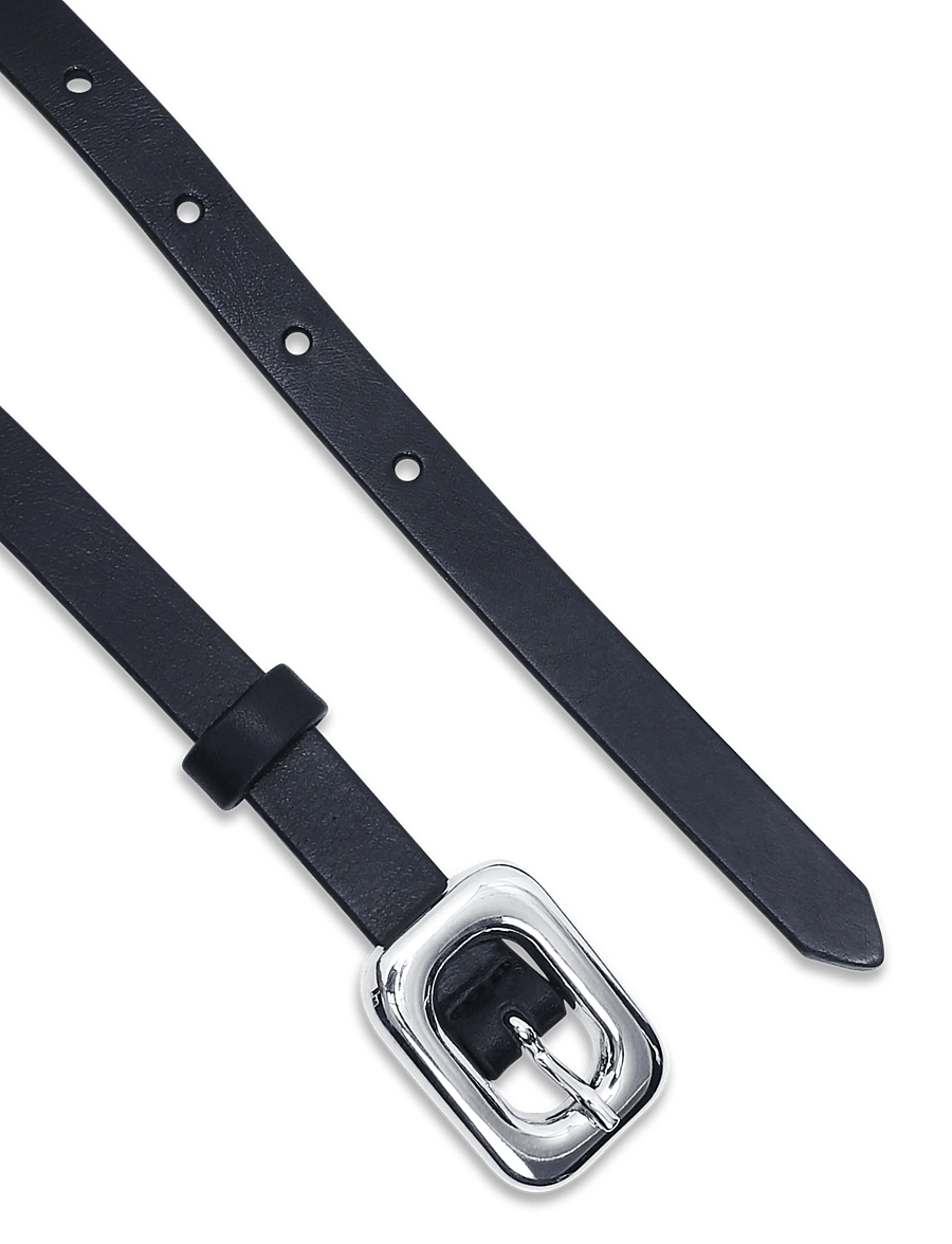 Saddler - Harlow - leather belts - navy - 1