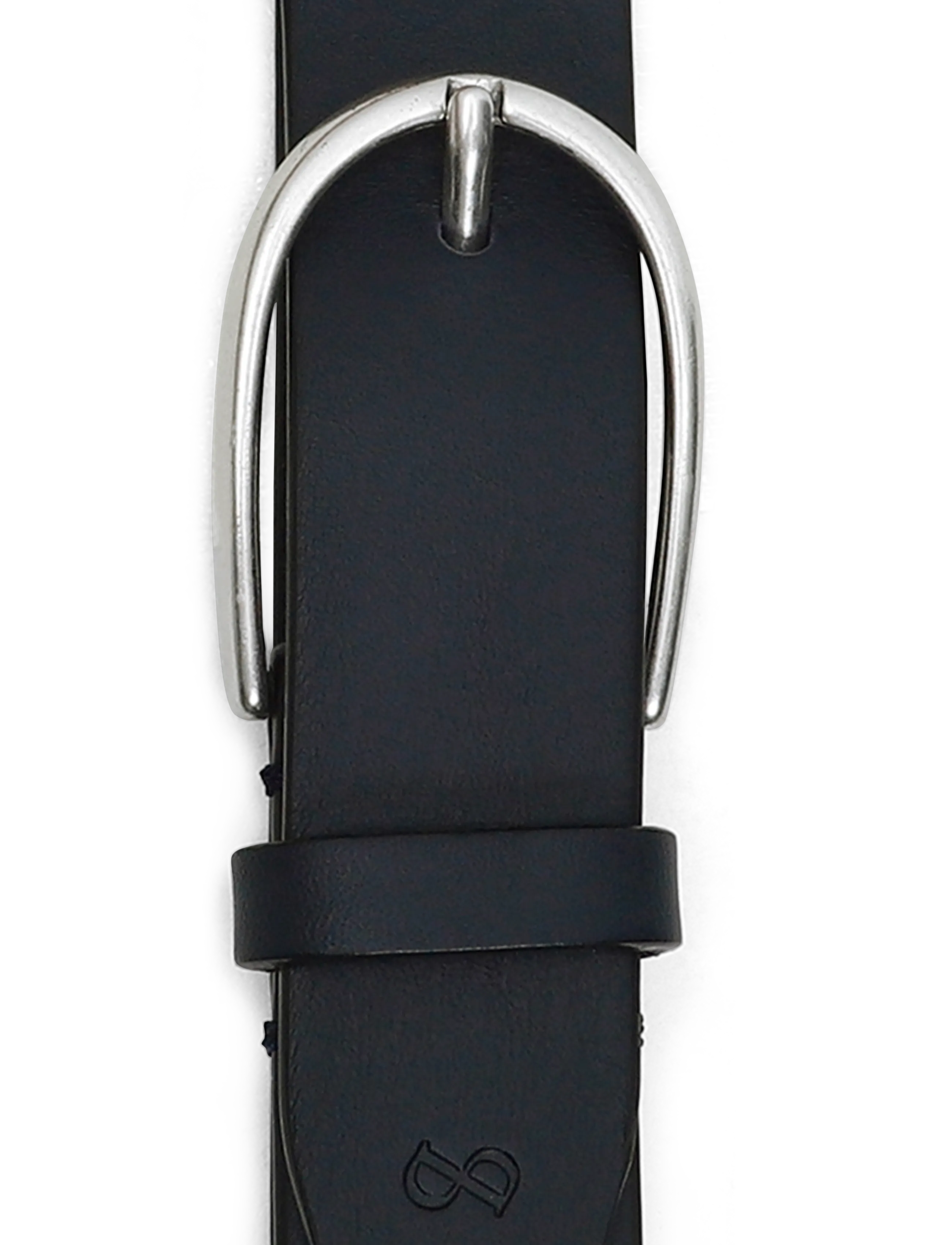 Saddler - Harlow - leather belts - navy - 2