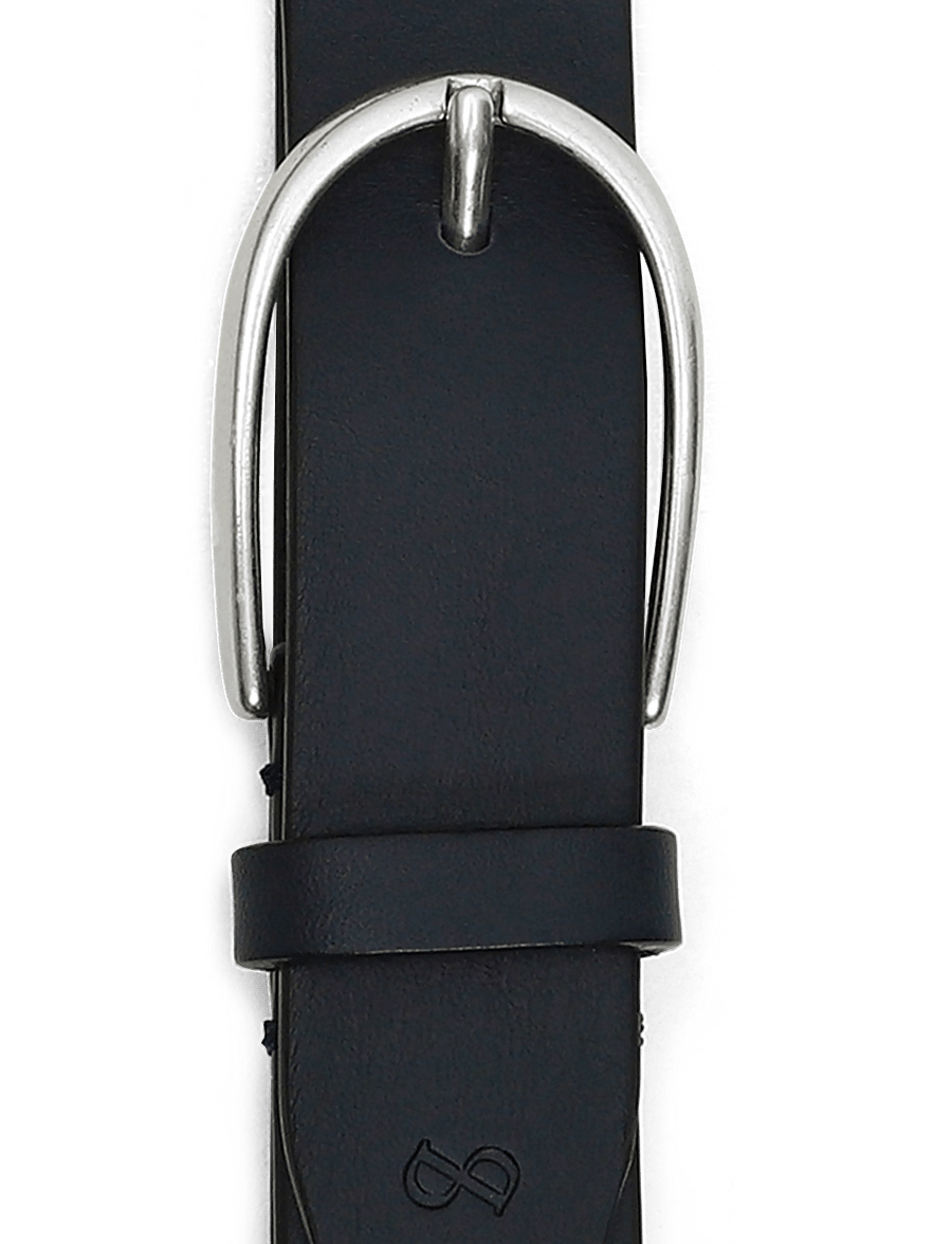 Saddler - Harlow - leather belts - navy - 2