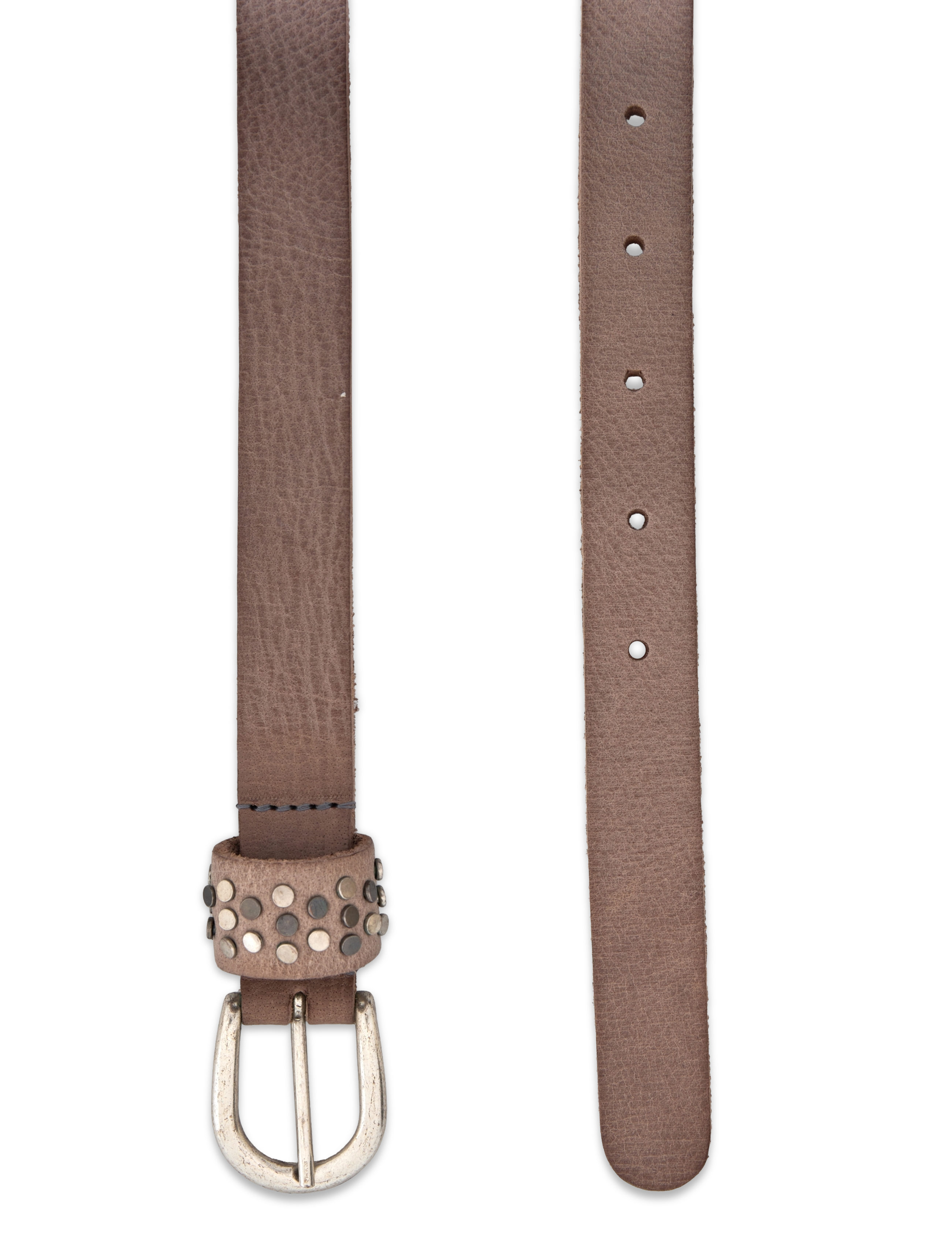 Saddler - Lillesand - ledergürtel - grey - 1