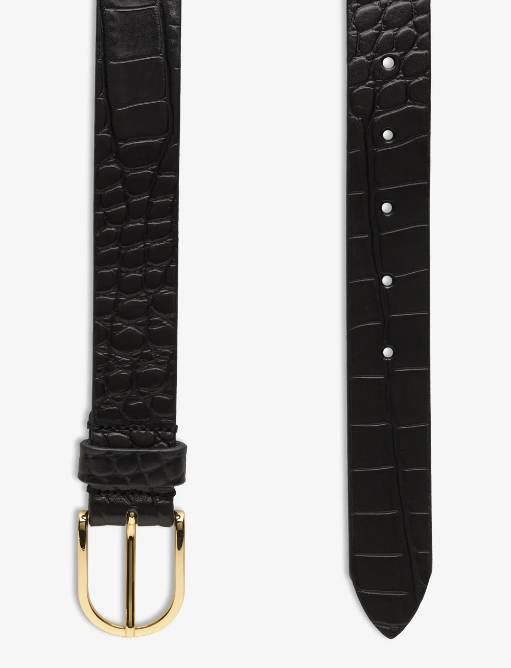 Saddler - Safira - fashion trends - black croco - 1