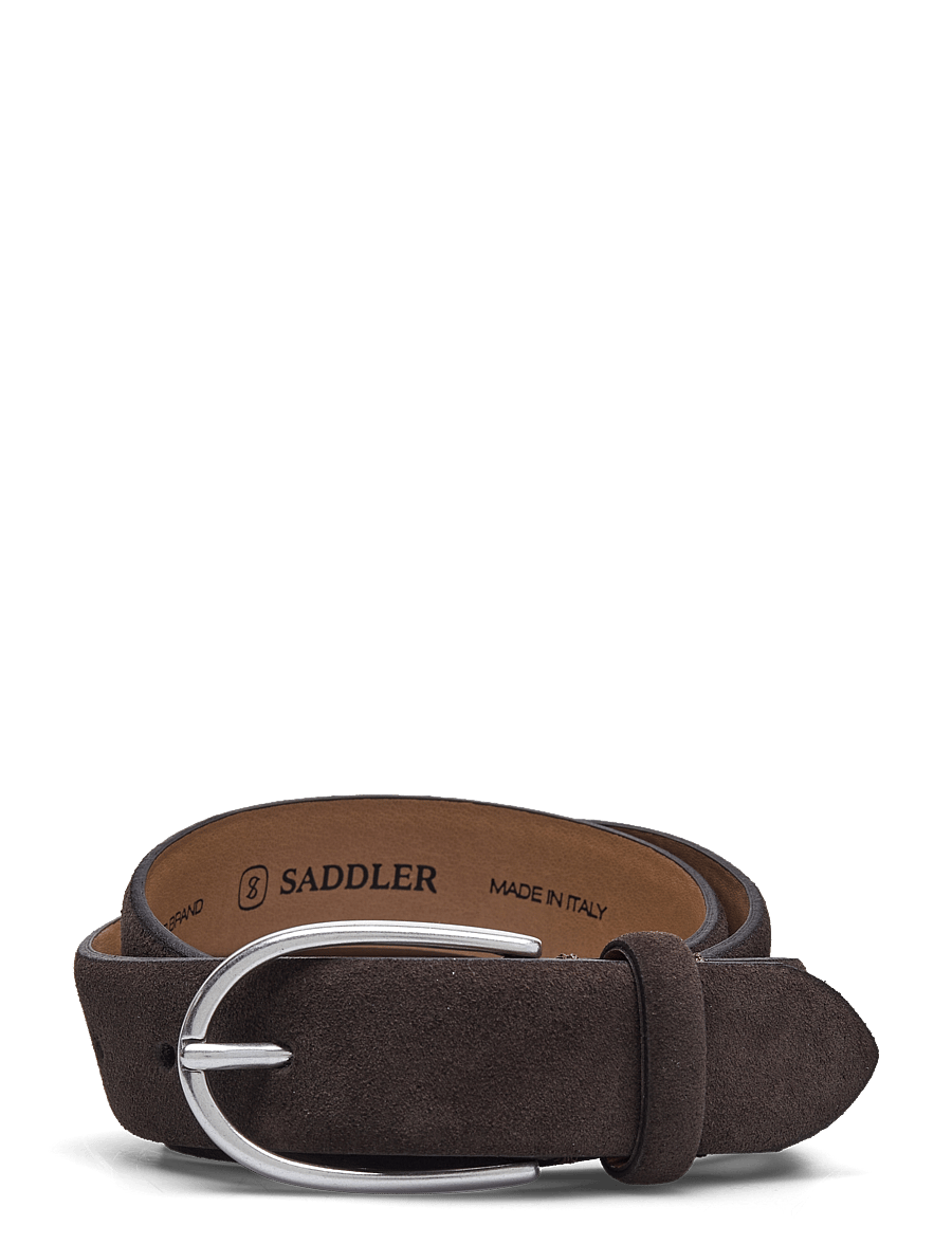 Saddler - Fucino - ledergürtel - dk.brown - 0