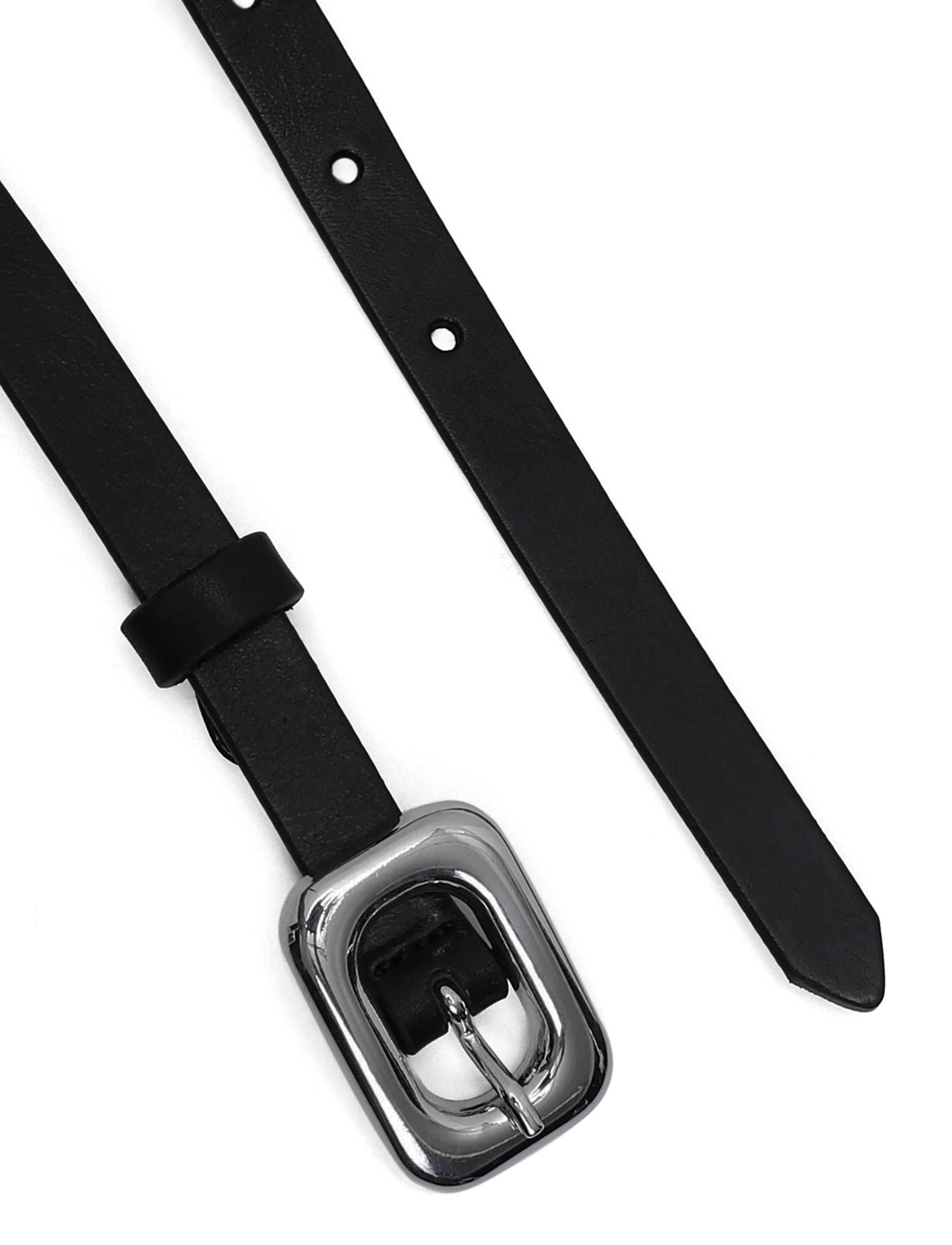 Saddler - Ronja - leather belts - black/silver - 1