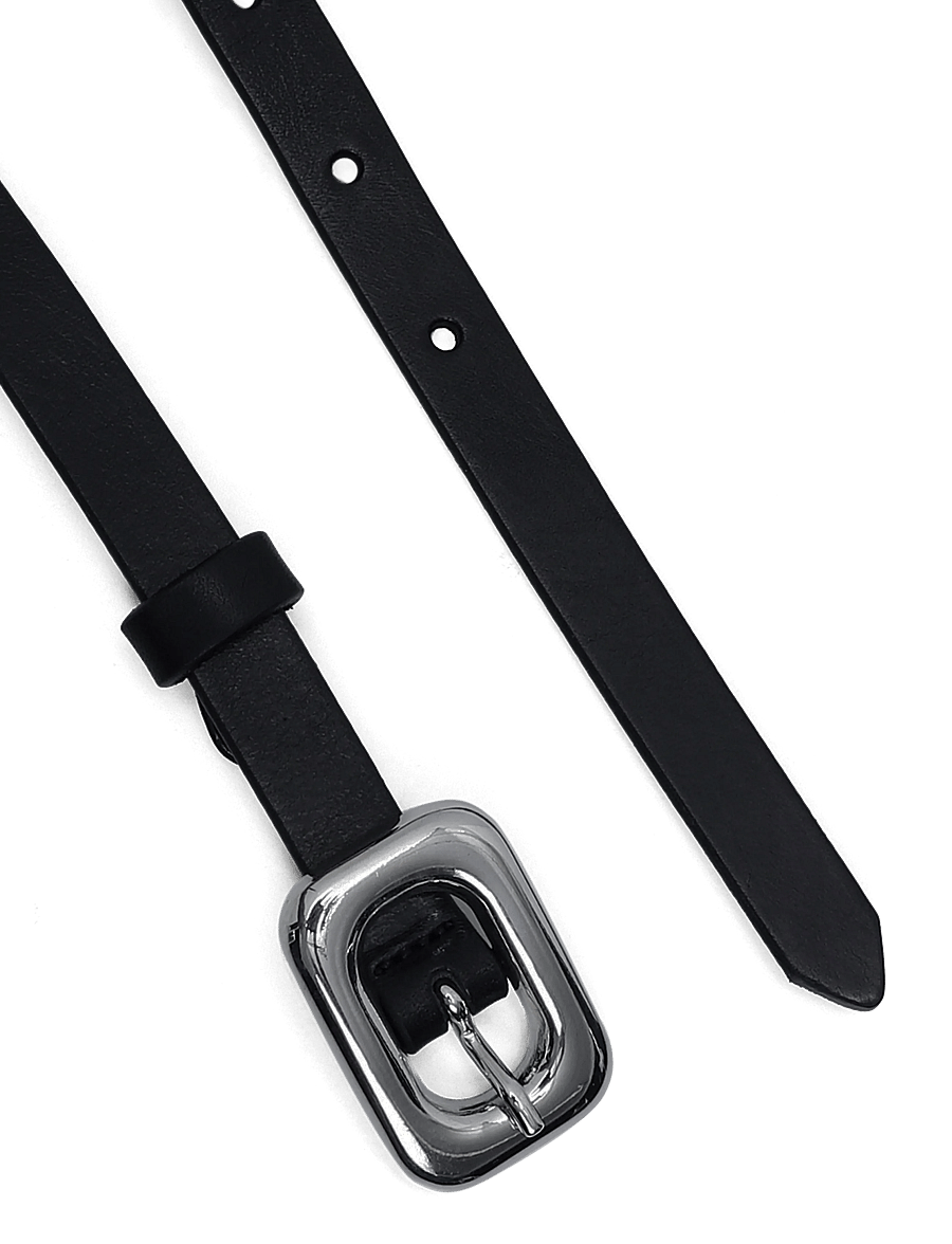 Saddler - Ronja - ledergürtel - black/silver - 1