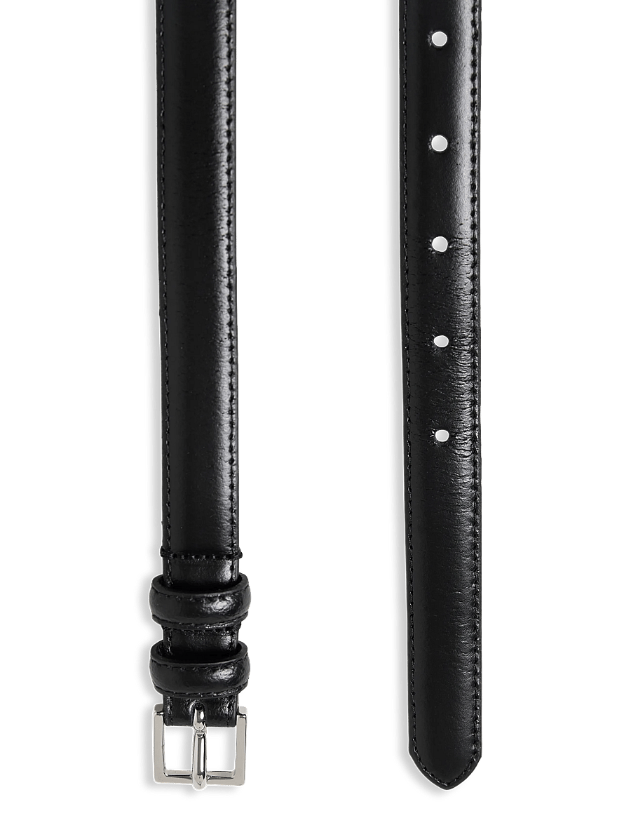 Saddler - Leja - läderskärp - black - 1