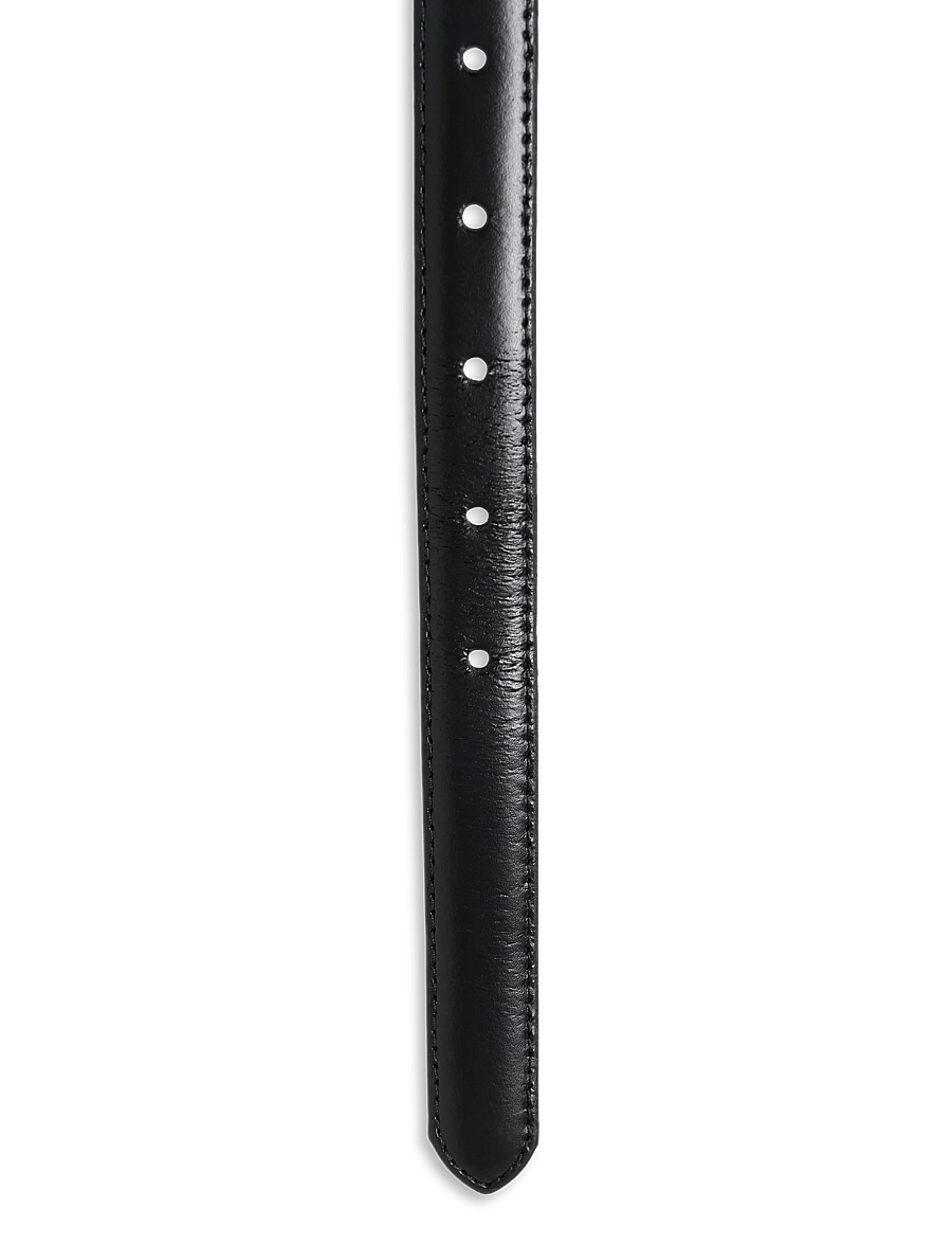 Saddler - Leja - läderskärp - black - 2