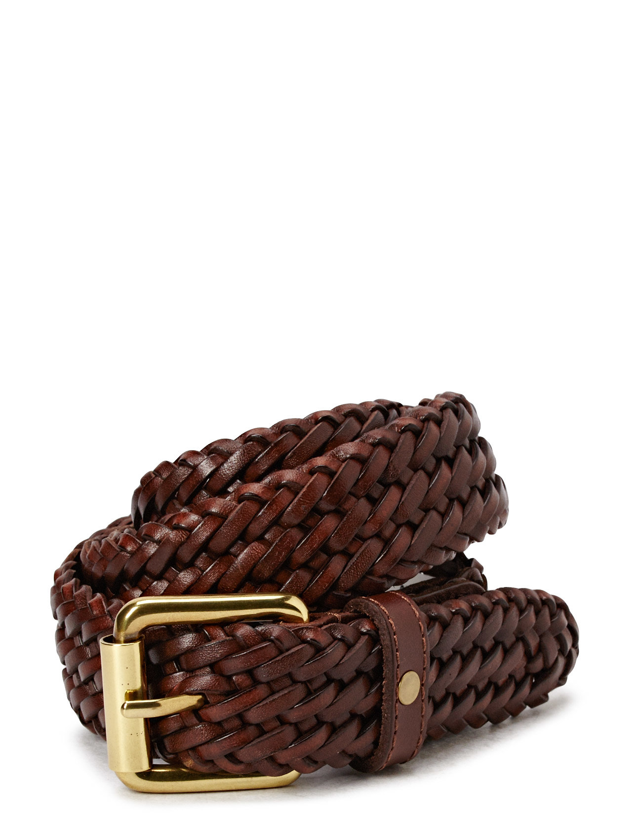Saddler - Grahn - braided belts - brown - 0
