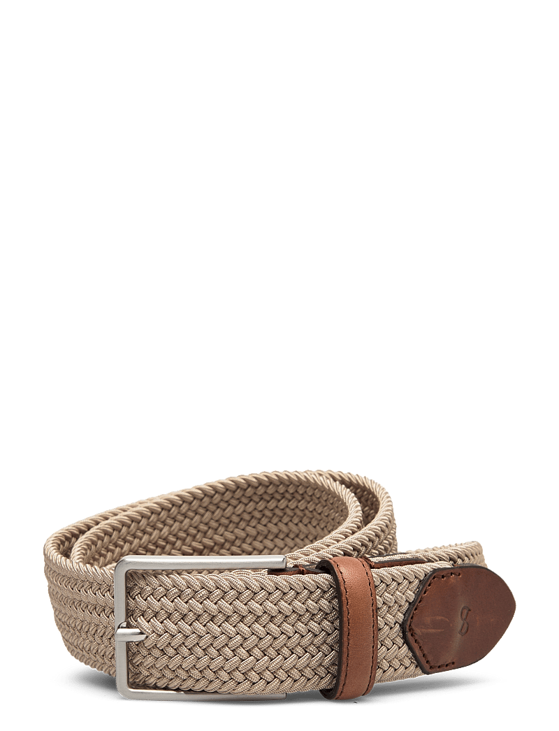 Saddler - Marstrand - flettede bælter - beige - 0