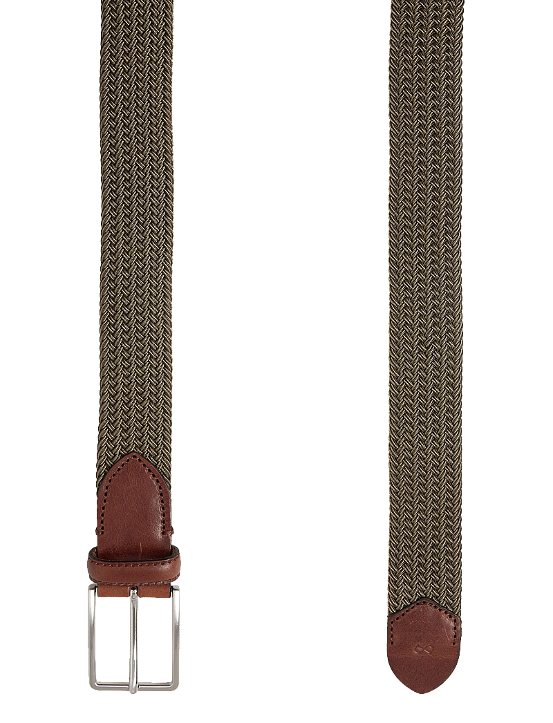 Saddler - Marstrand - flettede bælter - green/khaki - 1
