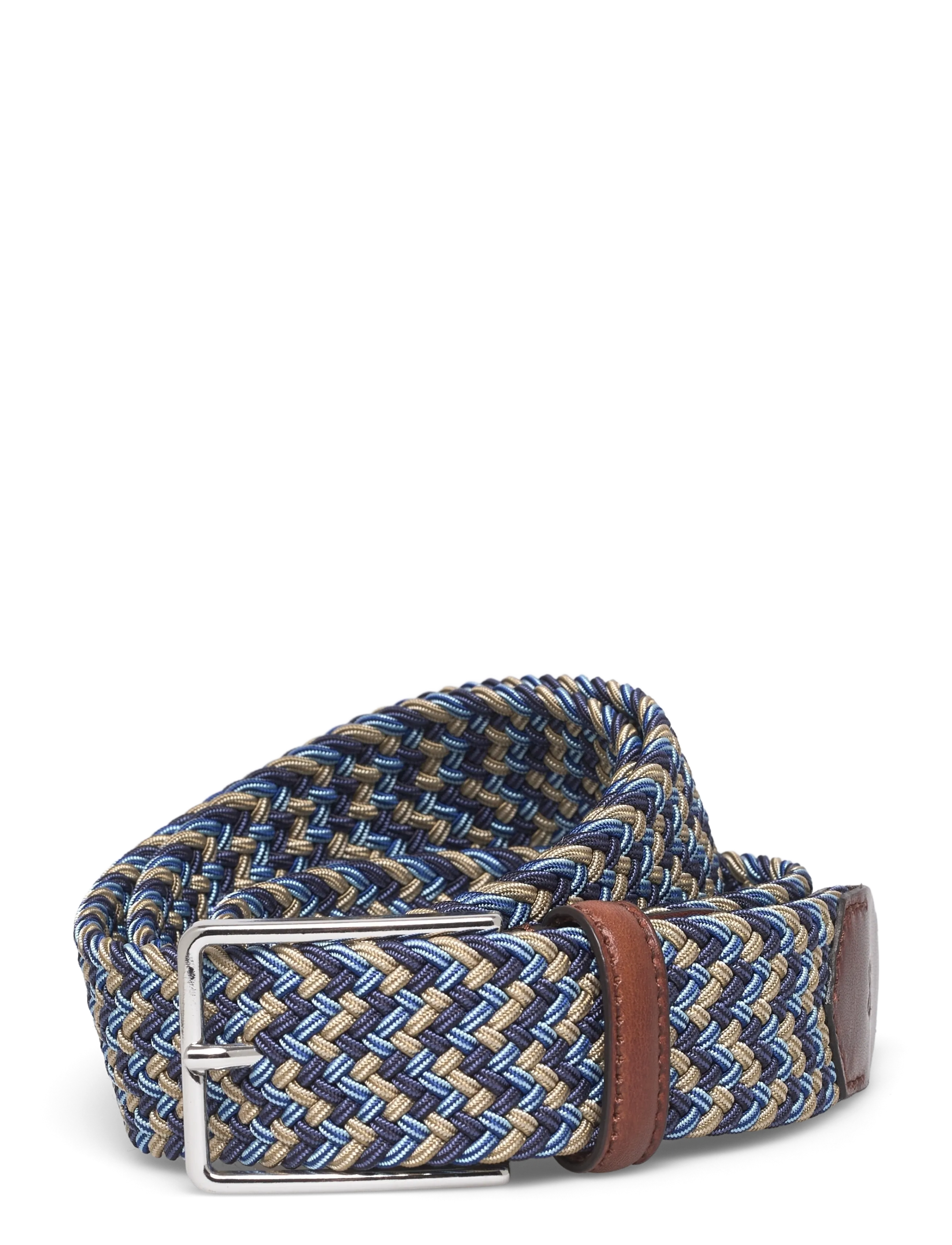 Saddler Mars, 90 cm, Multi/patterned, Bælter > Flettet Bælte, Herre