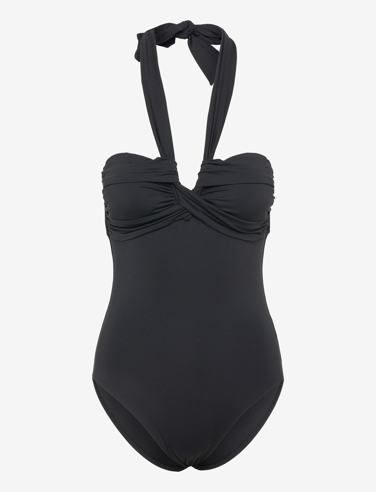 Seafolly - S.Collective Halter Bandeau One Piece - badeanzüge - black - 0