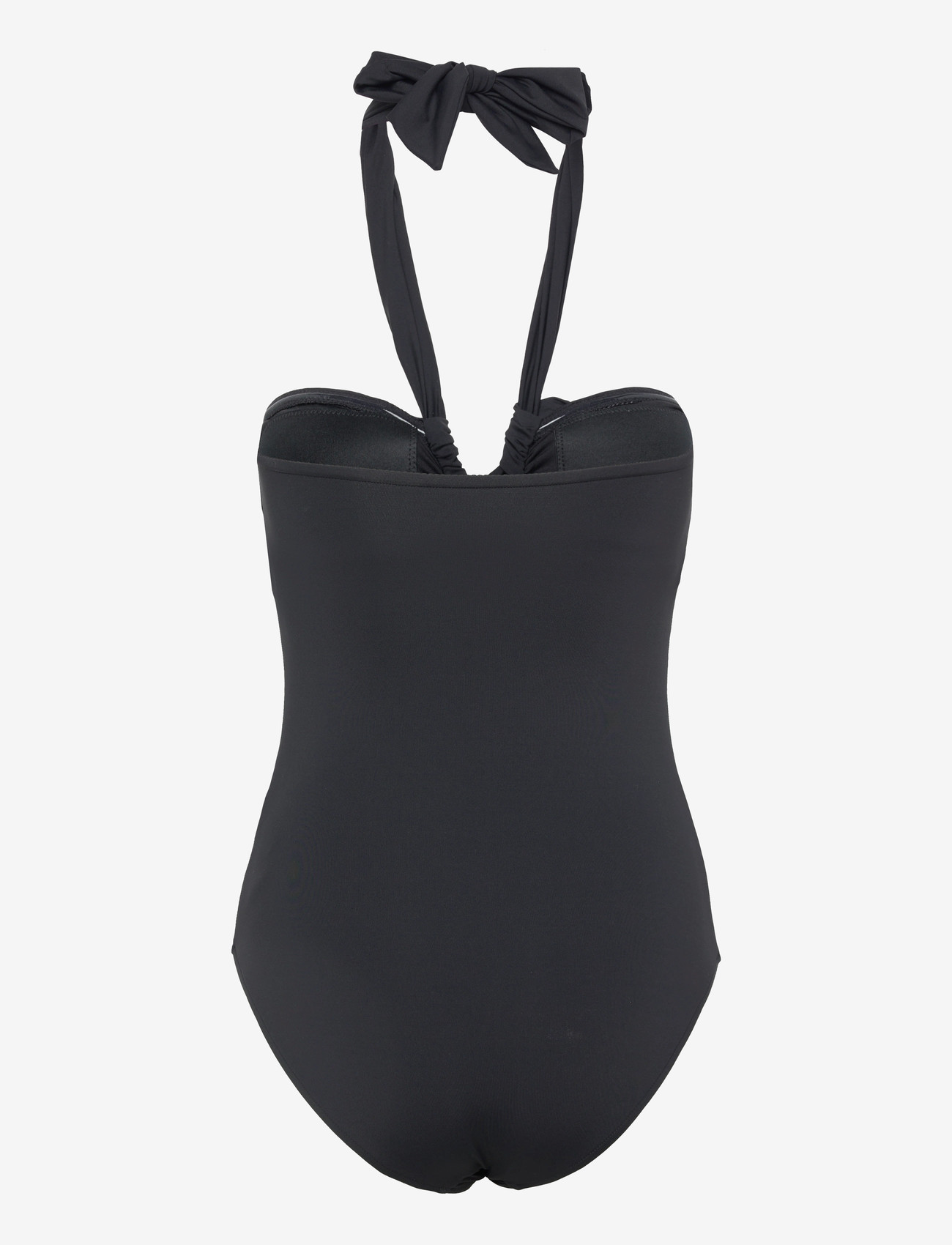 Seafolly - S.Collective Halter Bandeau One Piece - badeanzüge - black - 1