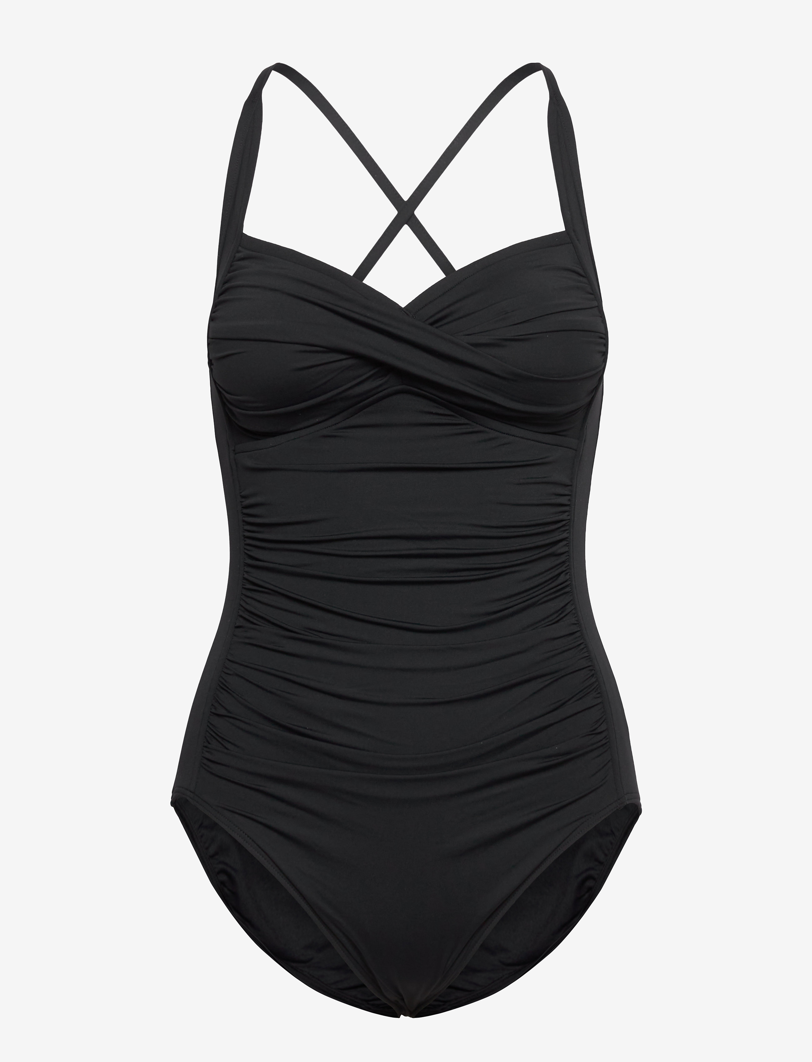 Seafolly Seafolly Collective Twist Halter One Piece - Ujumisriided - BLACK / black