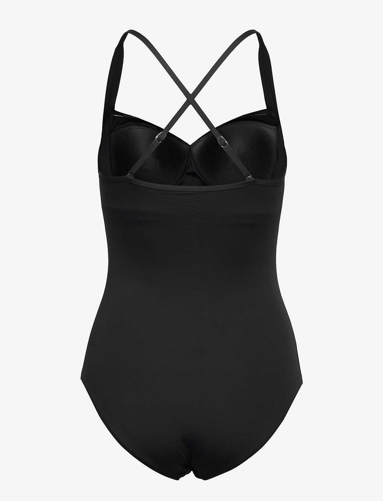 Seafolly - Seafolly Collective Twist Halter One Piece - swimsuits - black - 1