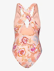 Seafolly - Spring Festival Cross Back One Piece - swimsuits - nectar - 2