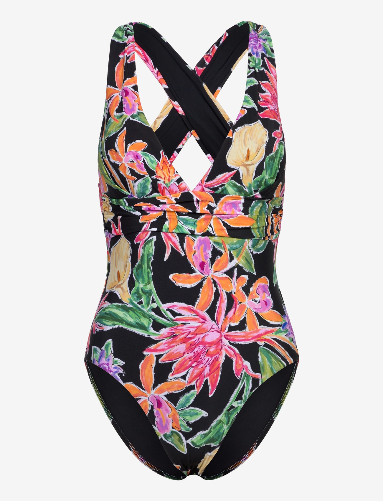 Seafolly - Cross Back One Piece - badedragter - black - 0