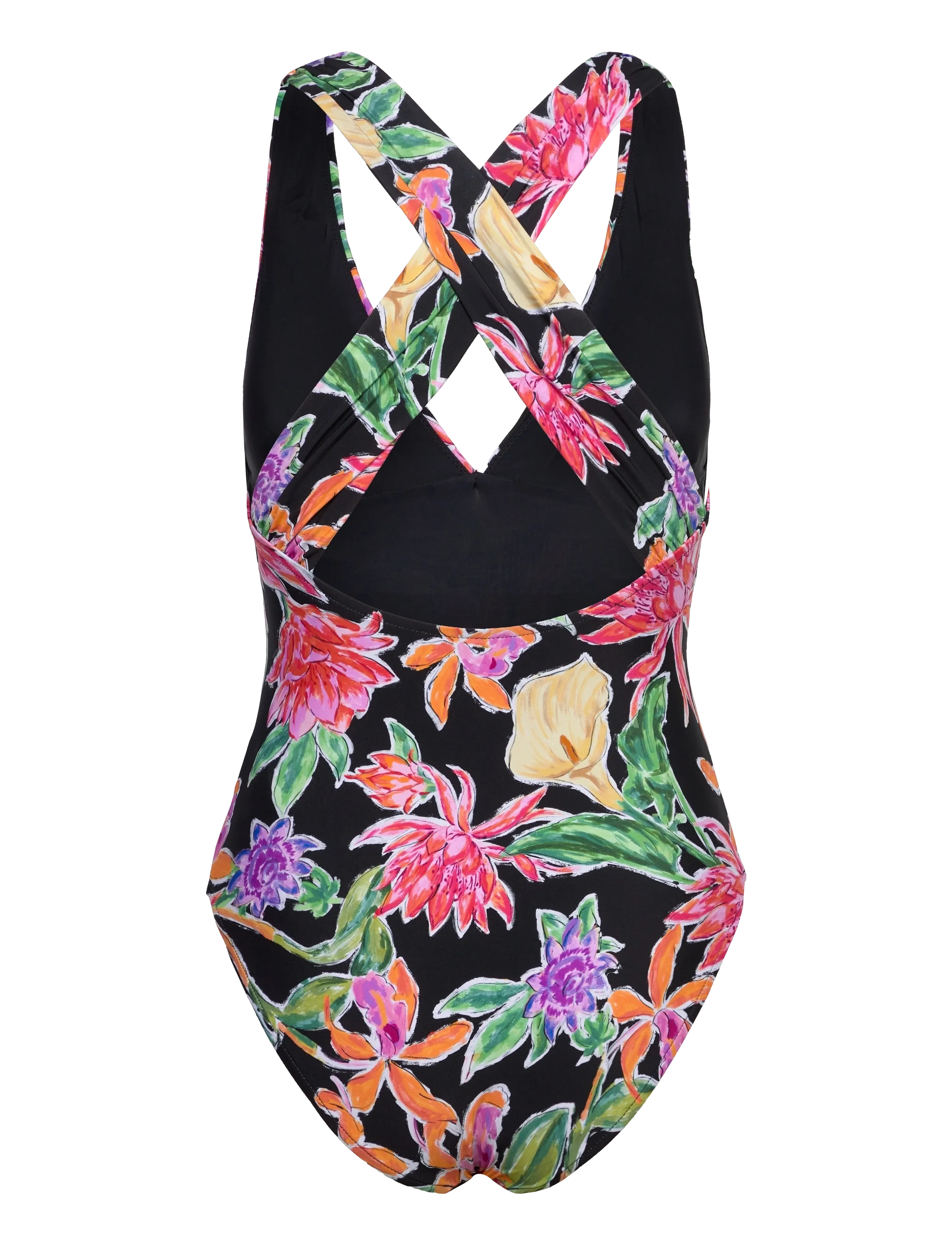Seafolly - Cross Back One Piece - badedrakter - black - 1