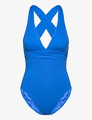 Seafolly - S.Collective Cross Back One Piece - swimsuits - azure - 0