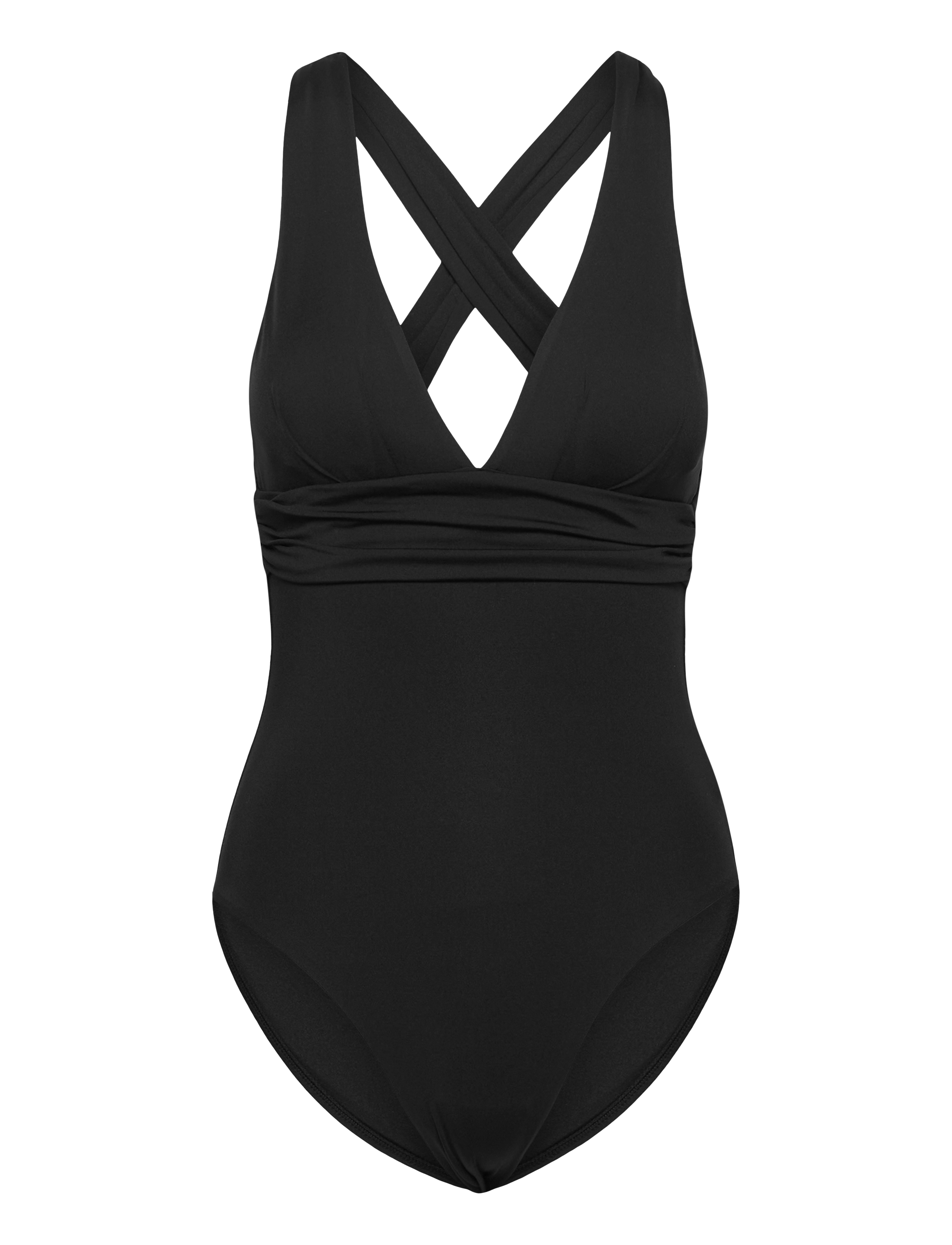 S.Collective Cross Back One Piece - BLACK