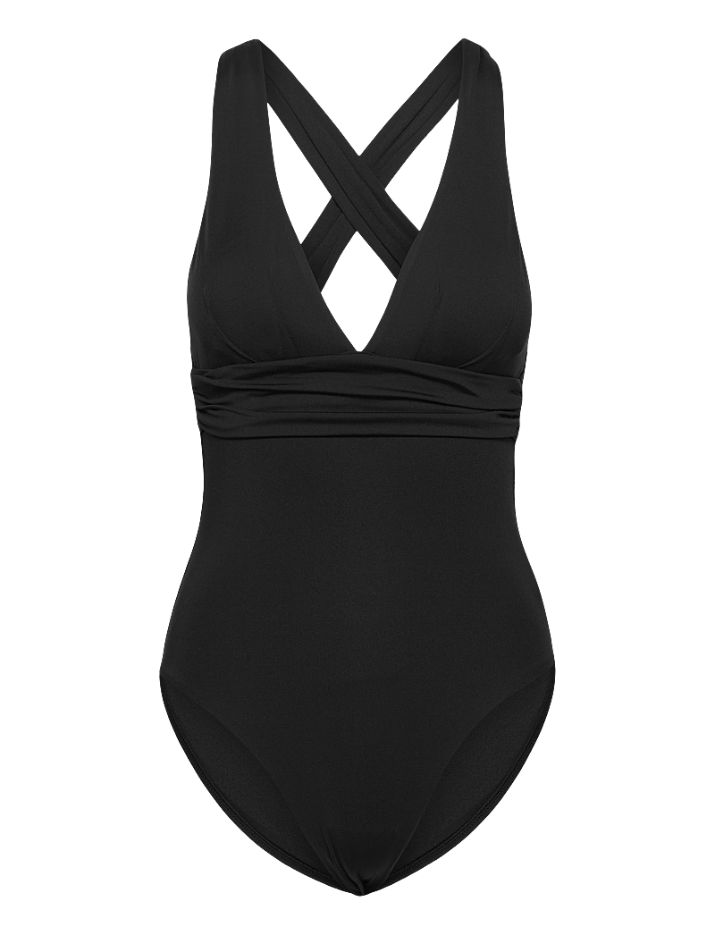 Seafolly - S.Collective Cross Back One Piece - baddräkter - black - 0