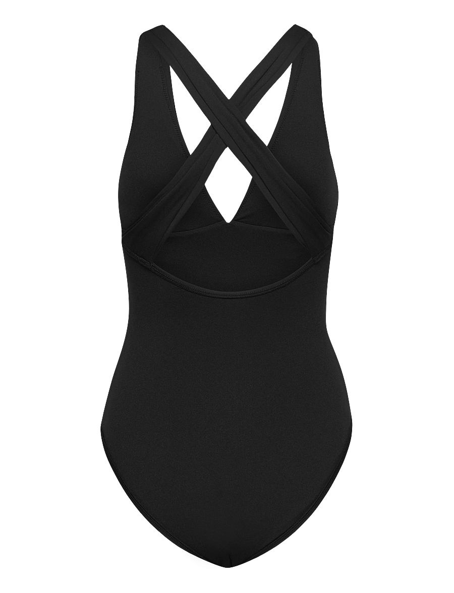 Seafolly - S.Collective Cross Back One Piece - ujumistrikood - black - 2