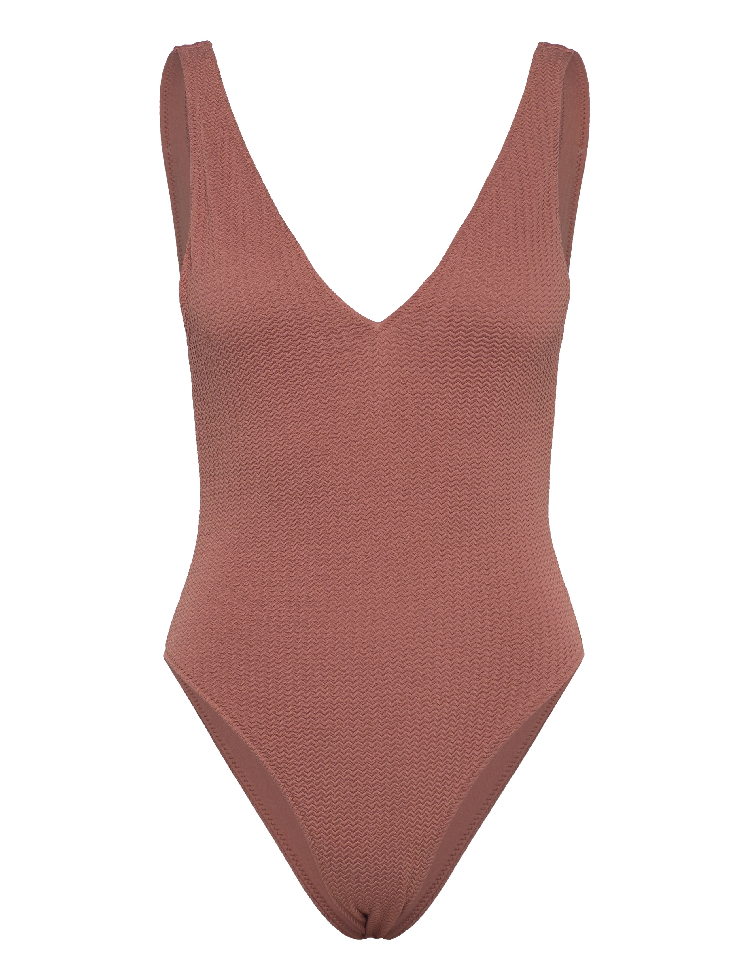 SEAFOLLY Seadive Deep V Neck One Piece Braun - 40 - Damen