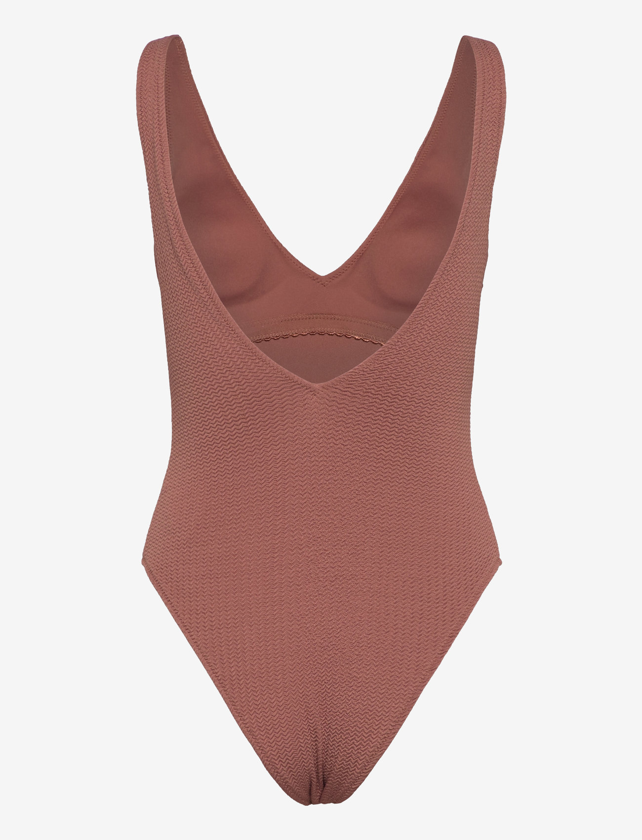 Seafolly - SeaDive Deep V Neck One Piece - badedragter - bronze - 2